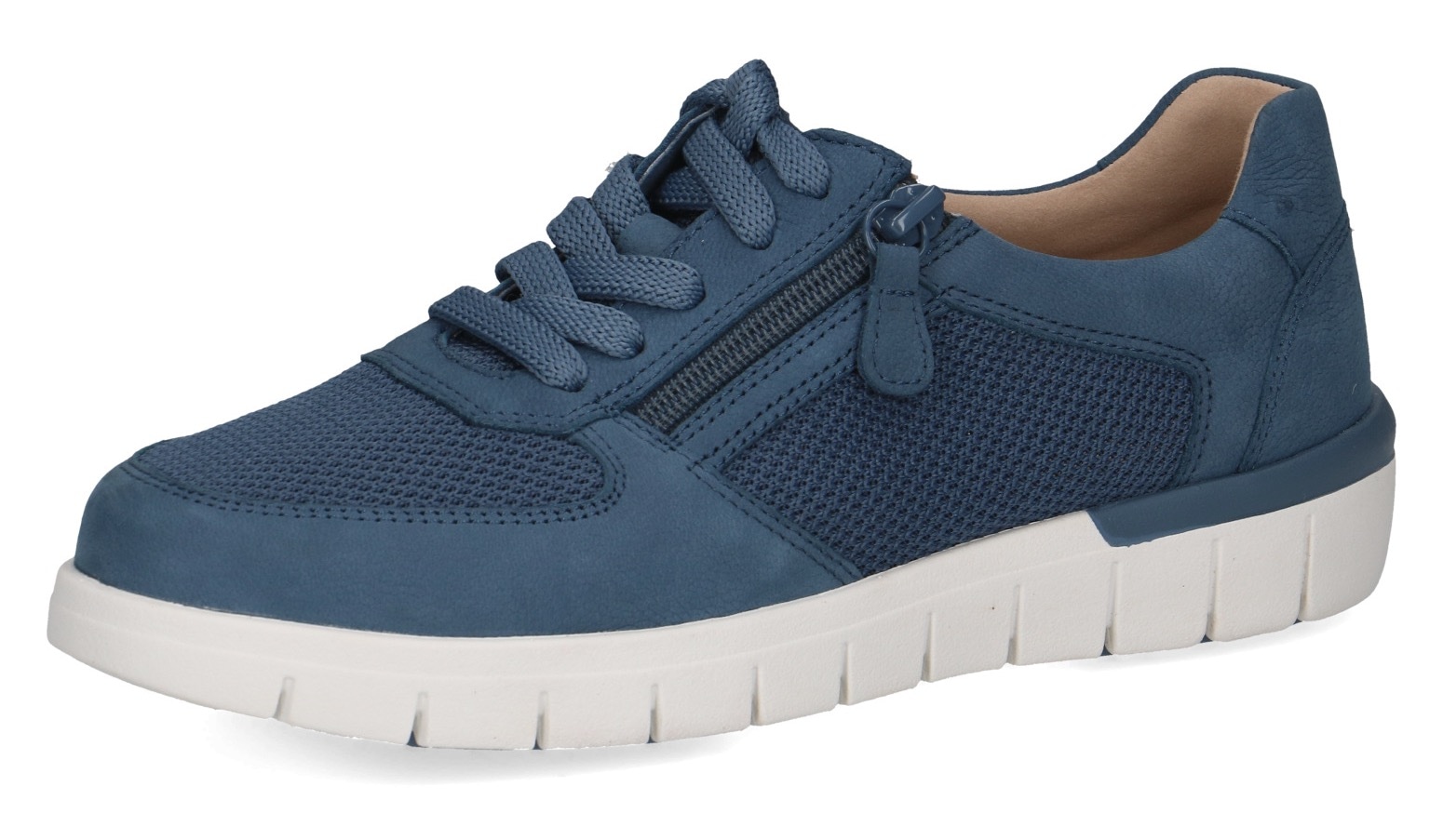 Caprice Keilsneaker, Freizeitschuh, Halbschuh, Schnürschuh in Komfortweite H (=sehr weit)