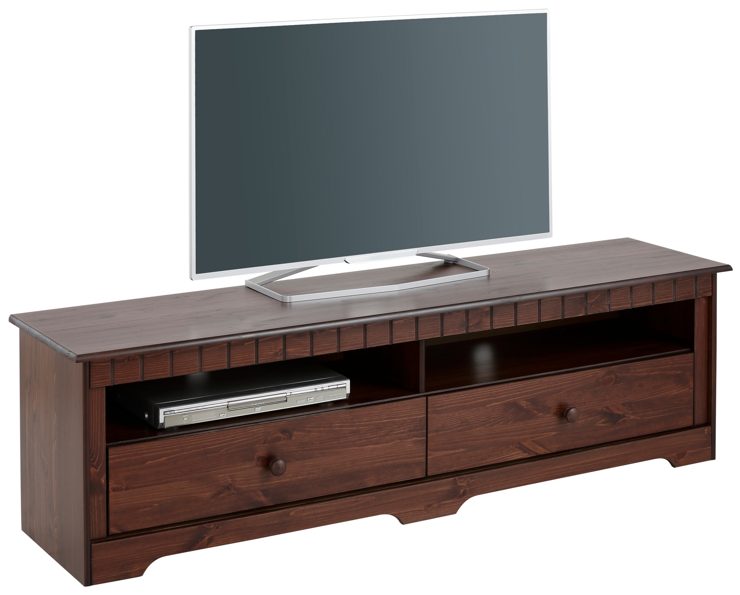 Home affaire Lowboard »Poehl«, Breite 160 cm, aus massiver Kiefer