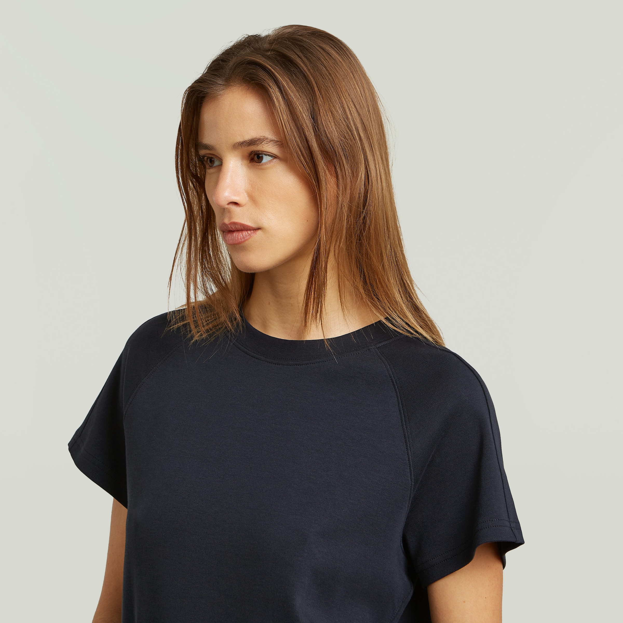 G-STAR T-Shirt »Raglan« Rundhalsform, mit angesetztem Bündchen