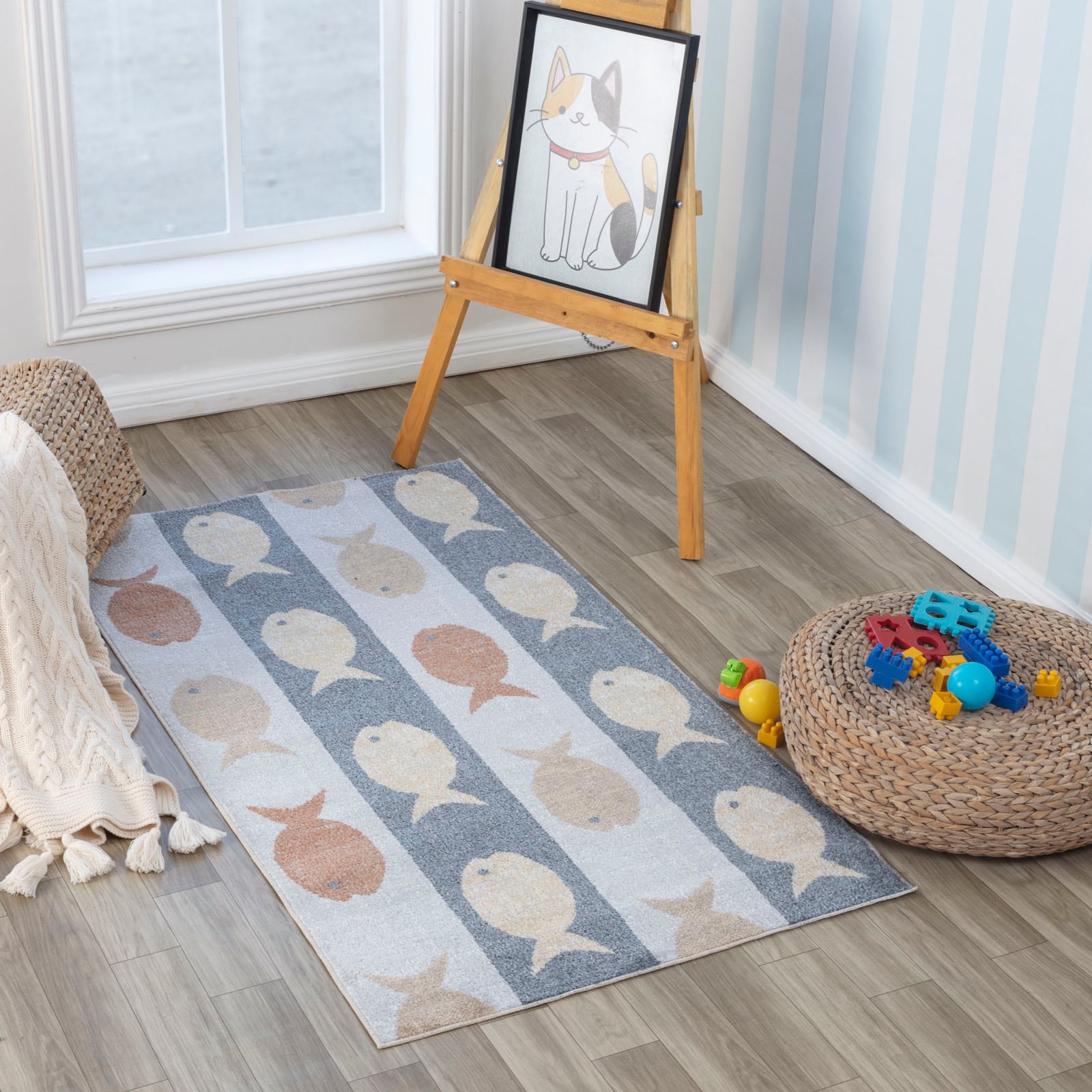 Livabliss Kinderteppich »PEKIN«, rechteckig, 6 mm Höhe, Kids