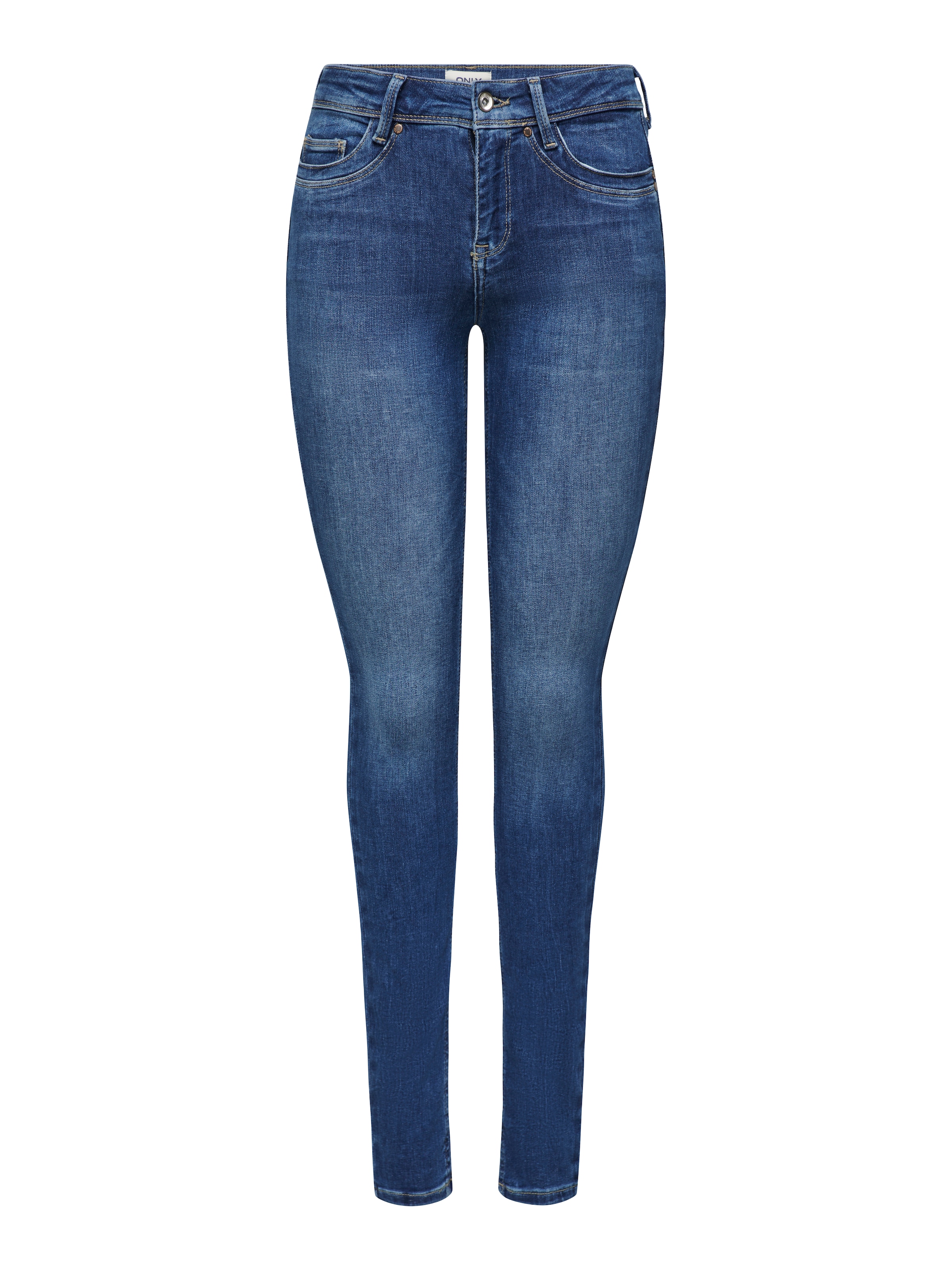 ONLY Skinny-fit-Jeans »ONLBLUSH MID WAIST DB STICHT DNM«