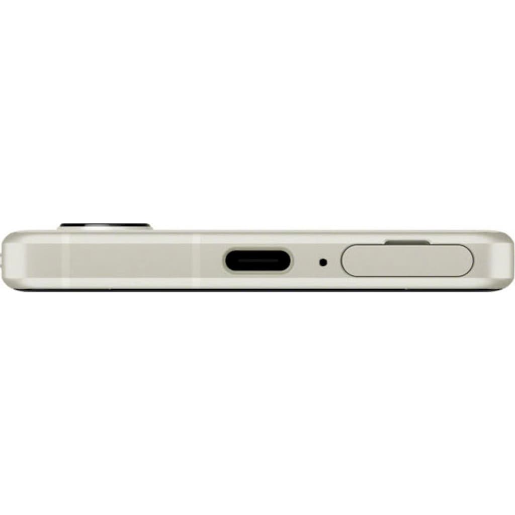 Sony Smartphone »Xperia 5 IV«, Ecru, 15,49 cm/6,1 Zoll, 128 GB Speicherplatz, 12 MP Kamera