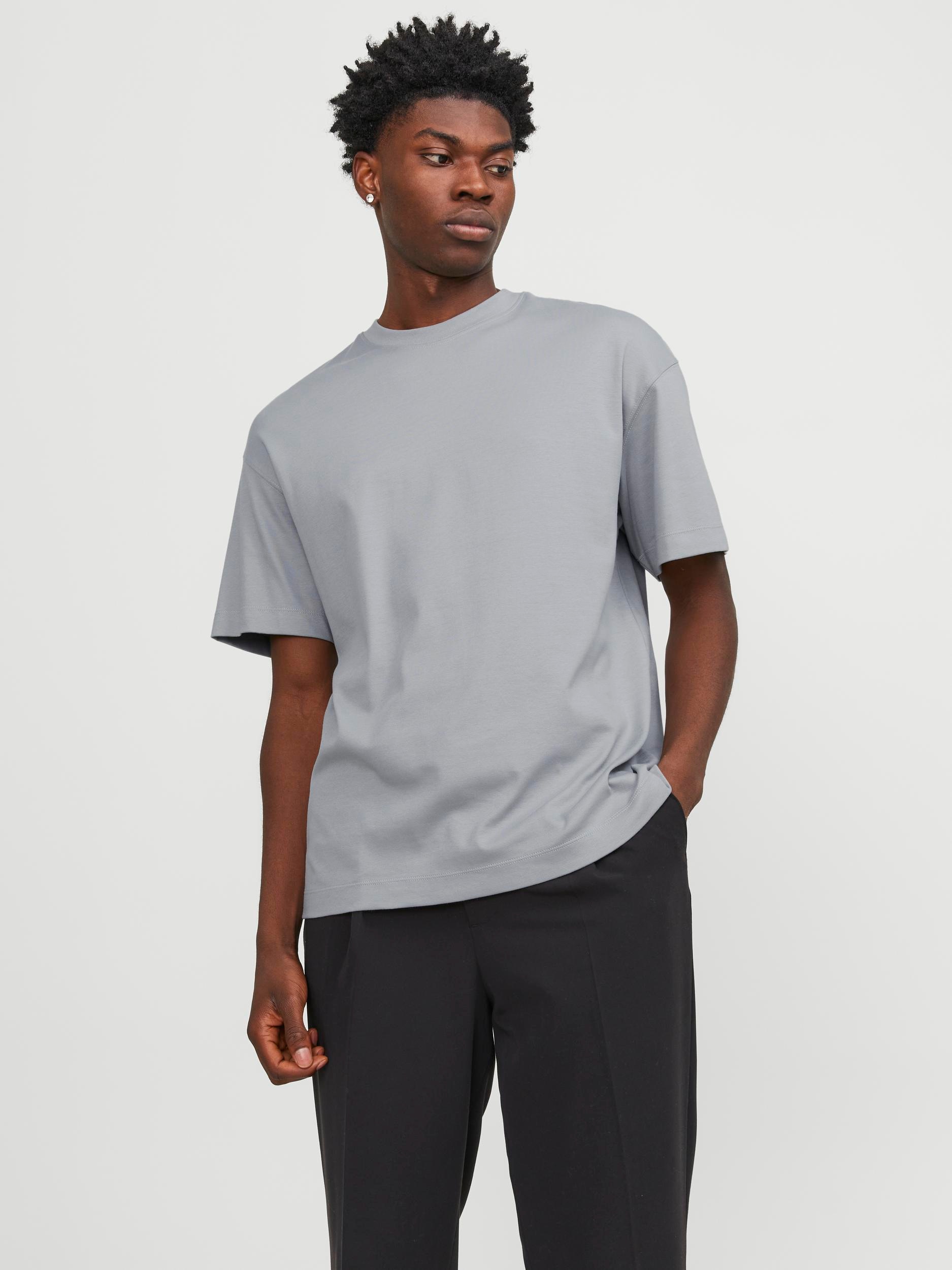 Jack & Jones Rundhalsshirt »JJEURBAN EDGE TEE SS O-NECK NOOS«, mit Rundhalsausschnitt