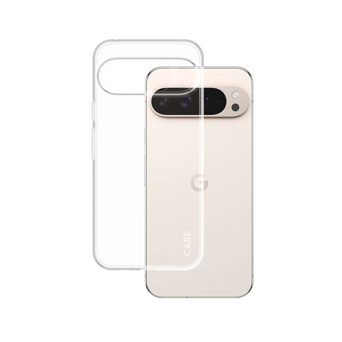 CARE by PanzerGlass Handyhülle »Slim X-Ray Case für Google Pixel 10 Pro XL« Google Pixel 10 Pro XL Backcover, Schutzhülle, Handyschutzhülle, Case, Schutzcase, stoßfest