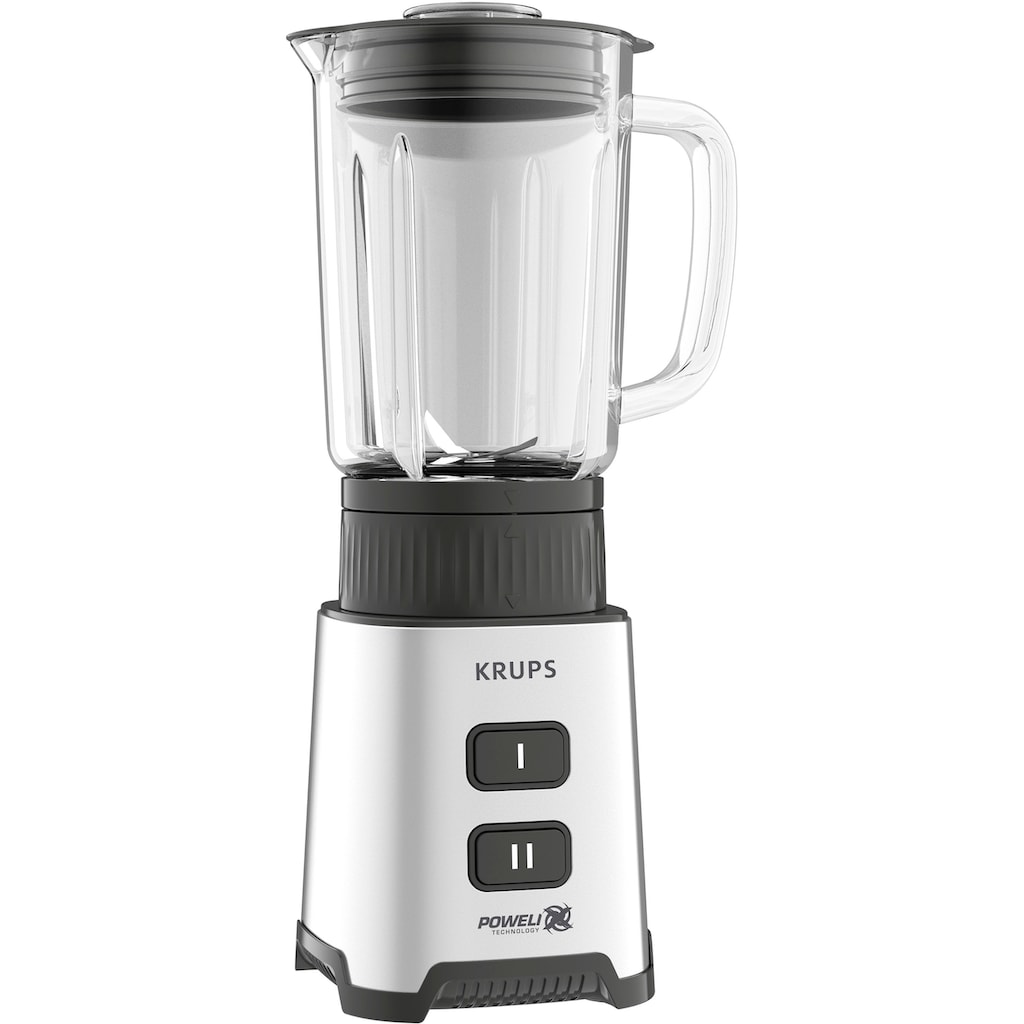 Krups Standmixer »KB17GD Pulseo«, 400 W, herausnehmbare Klingen, 2 Geschwindigkeiten, Textur-Kontrolle