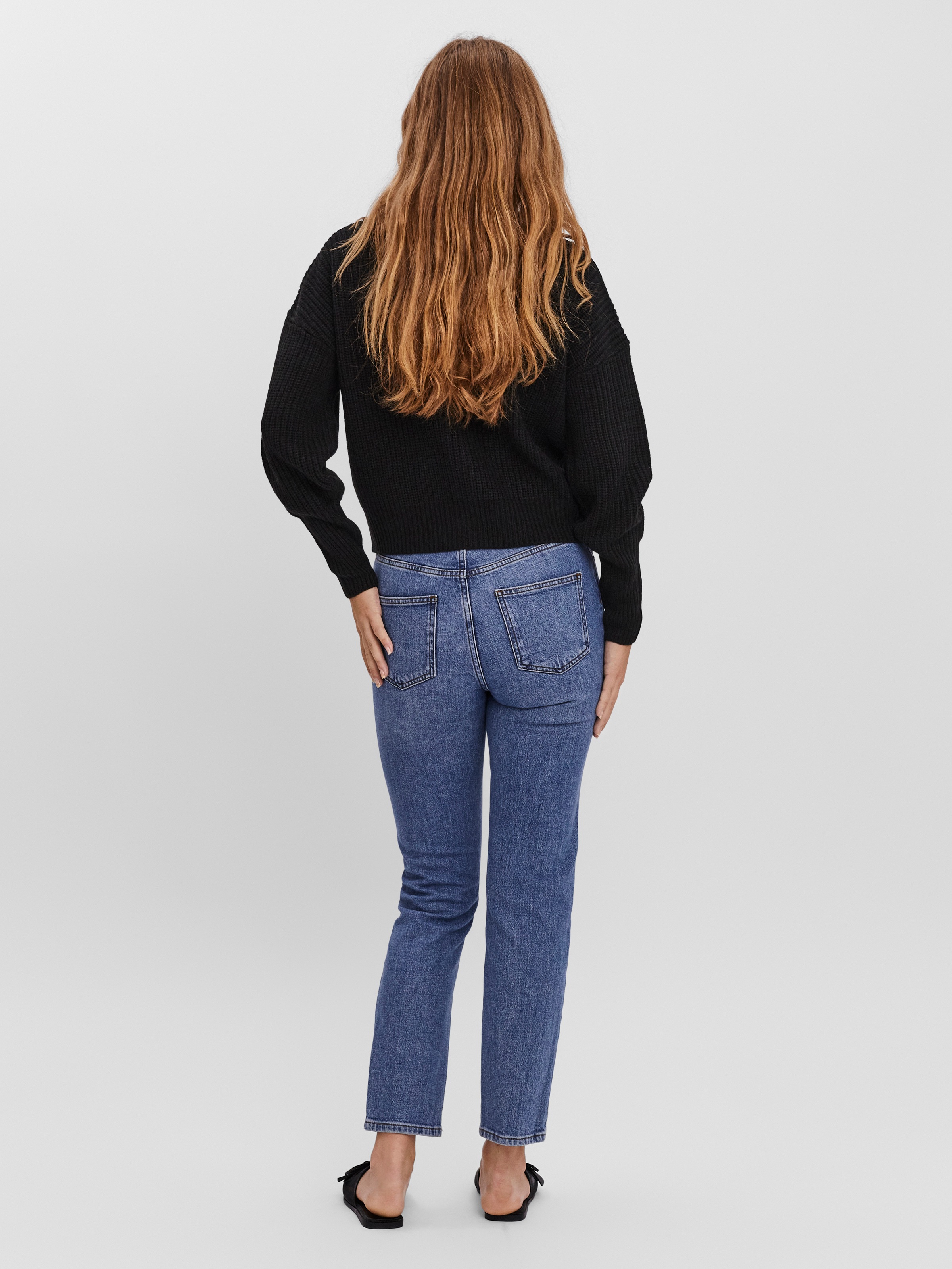 Vero Moda Strickjacke »VMLEA LS V-NECK CUFF CARDIGAN«