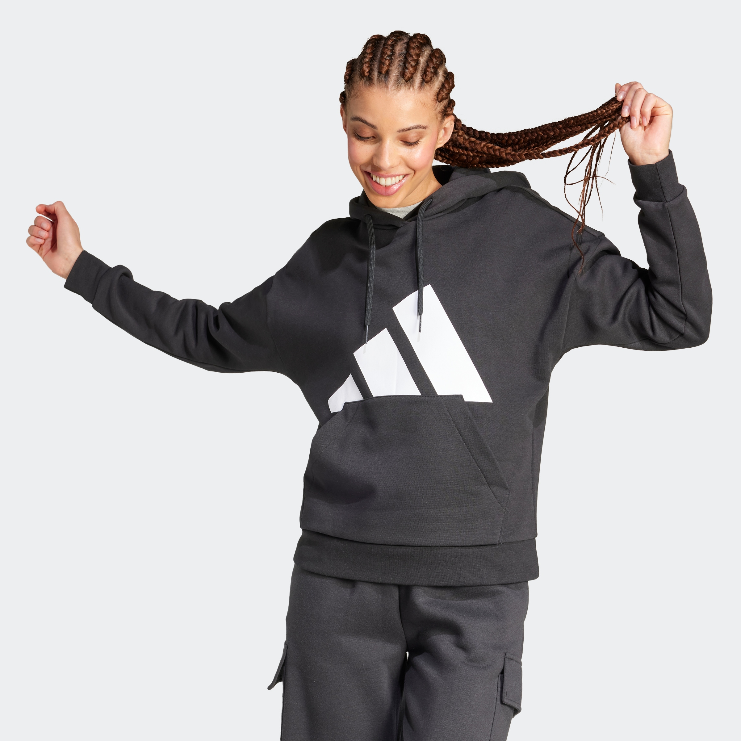 adidas Sportswear Kapuzensweatshirt »W BL FL HD«