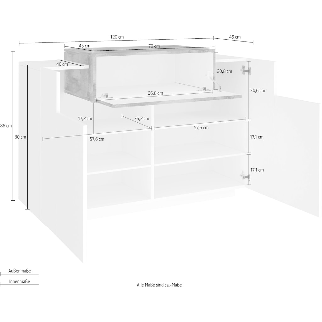 INOSIGN Schuhschrank »Coro«