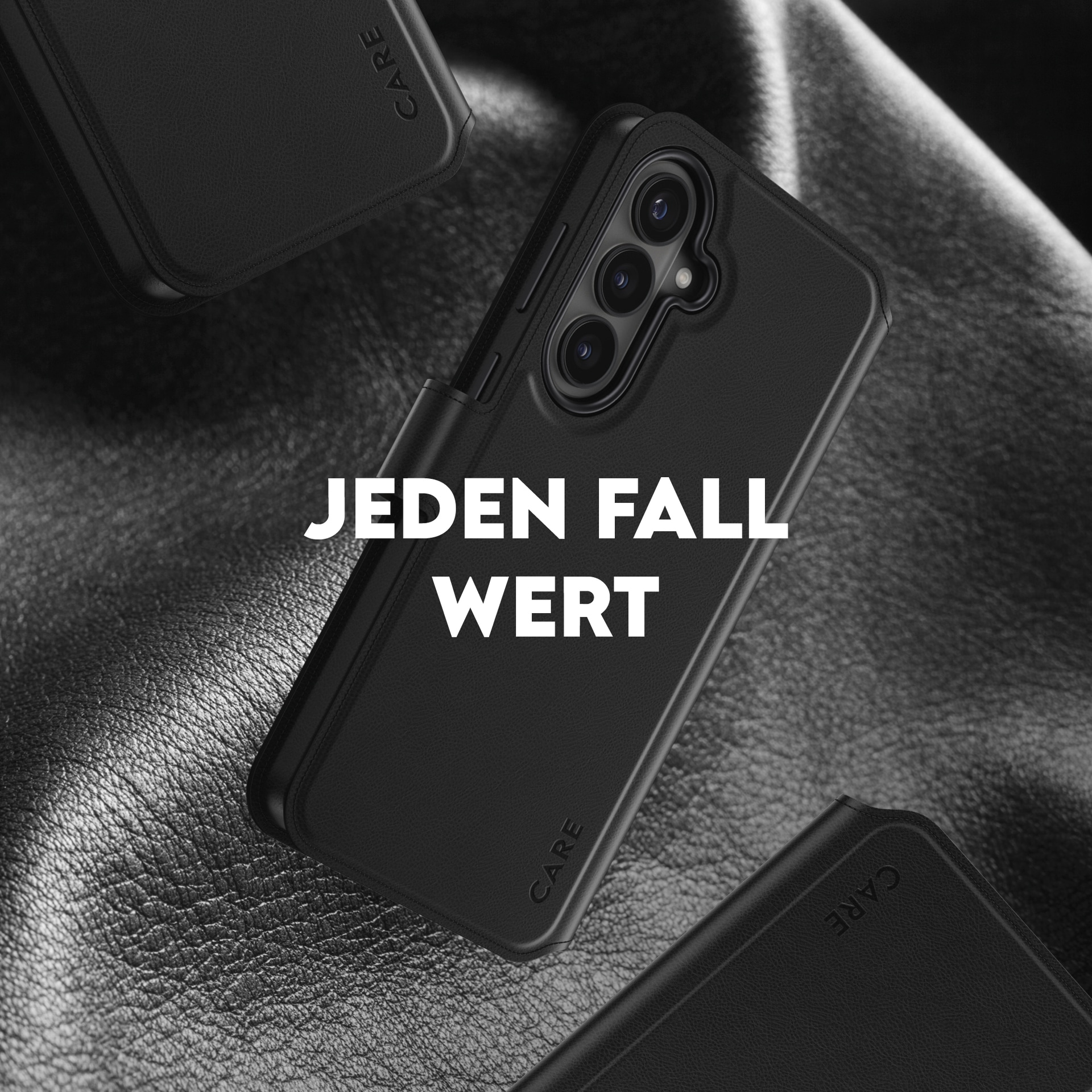 CARE by PanzerGlass Handyhülle »Tango 2-in-1 Wallet Case mit Qi für Samsung Galaxy S26« Samsung Galaxy S26 Backcover, Schutzhülle, Handyschutzhülle, Case, Schutzcase, stoßfest