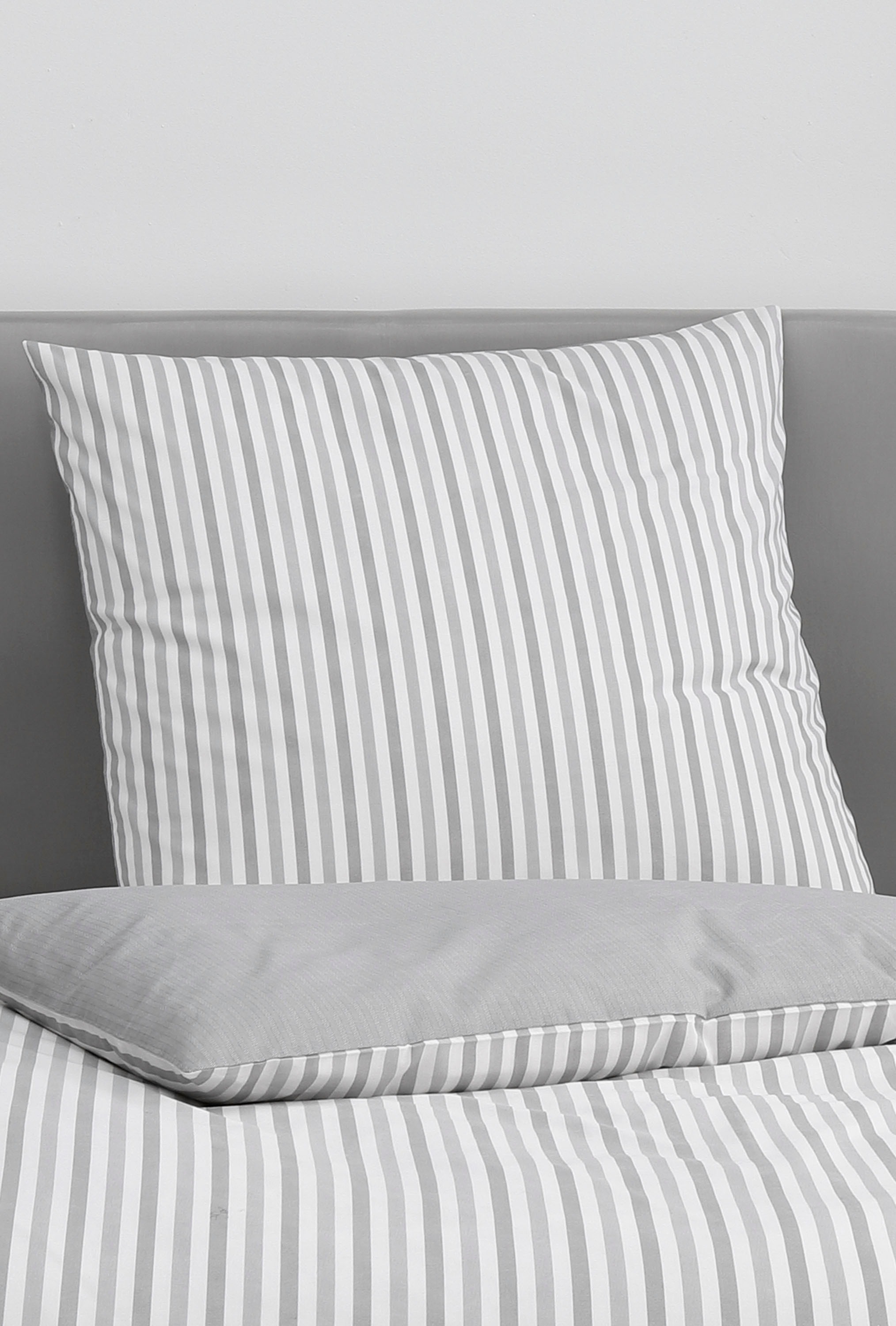 Esprit Wendebettwäsche »Herringbone« 3 Stk. mit Fischgrät-Muster