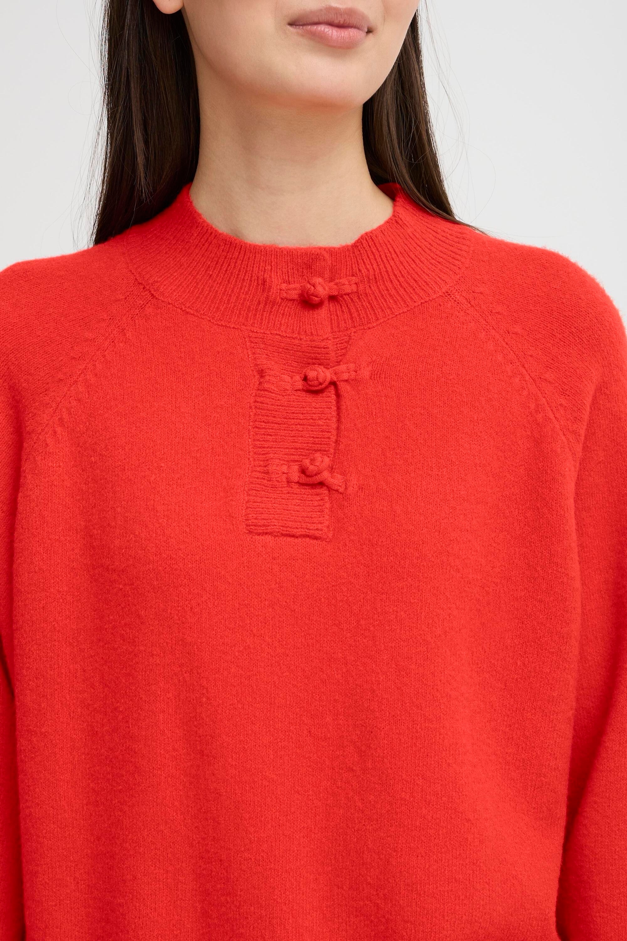 Ichi Strickpullover »Langarm IHDASILA«