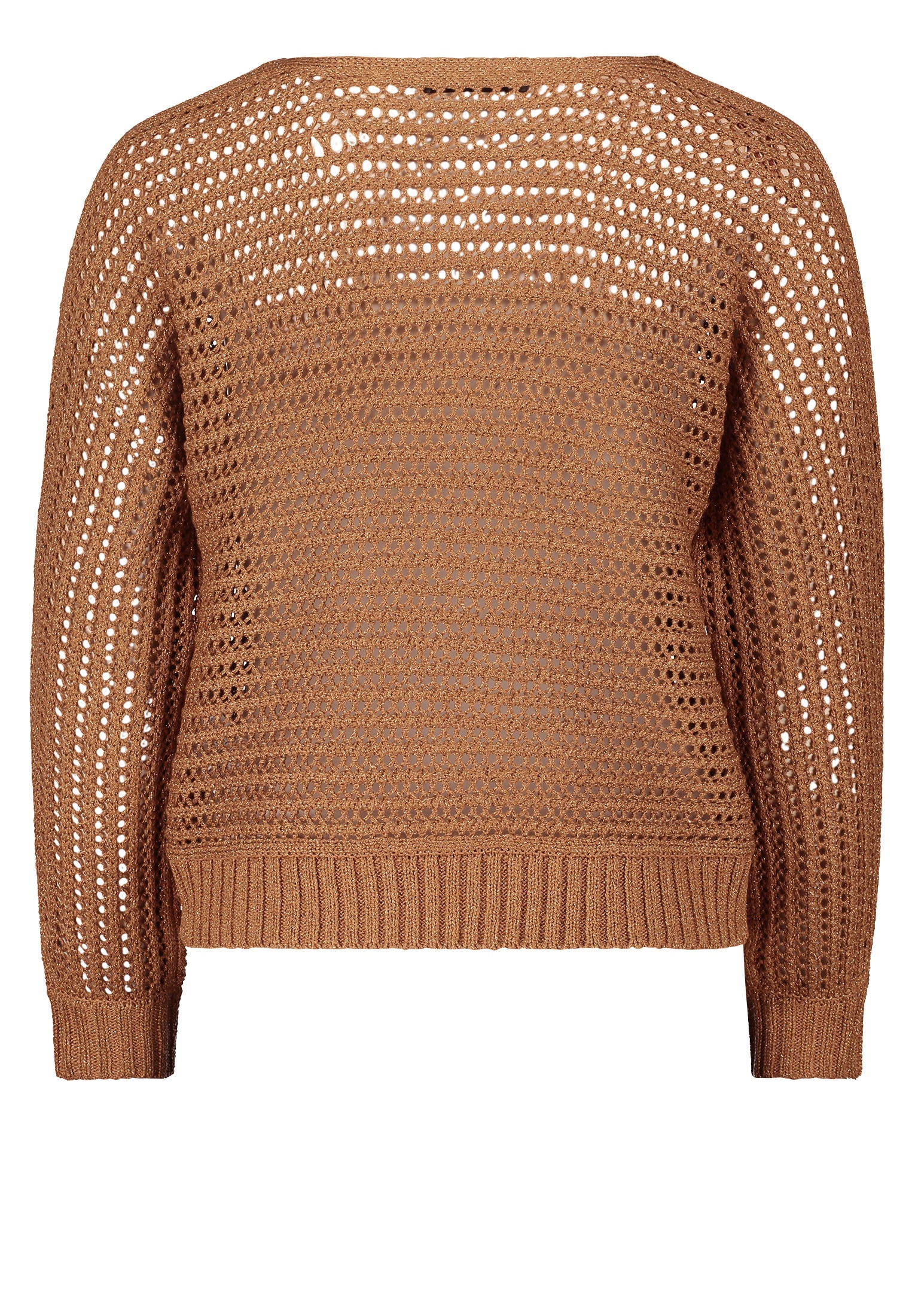 Betty Barclay Rundhalspullover »Lochstrick-Pullover mit U-Boot-Ausschnitt«
