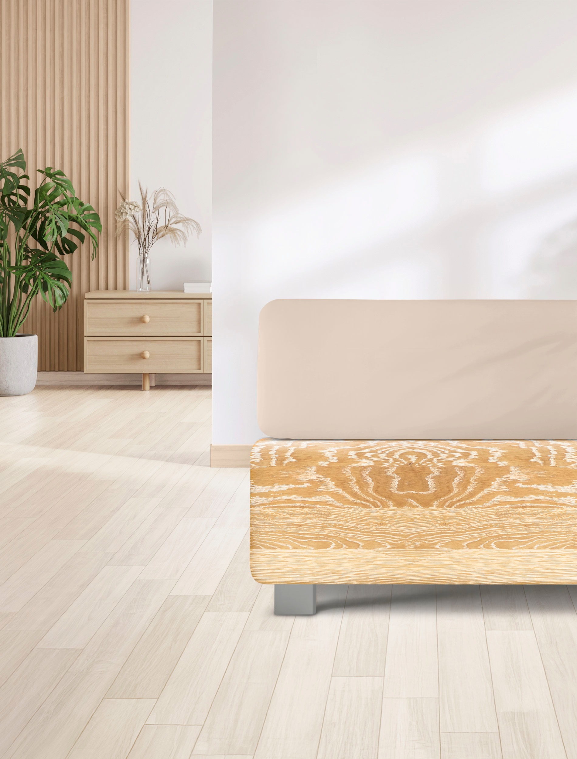 Irisette Spannbettlaken »Jupiter 8« aus Baumwolle, für Matratzen bis 25 cm Höhe, Bettlaken, Spannbetttuch