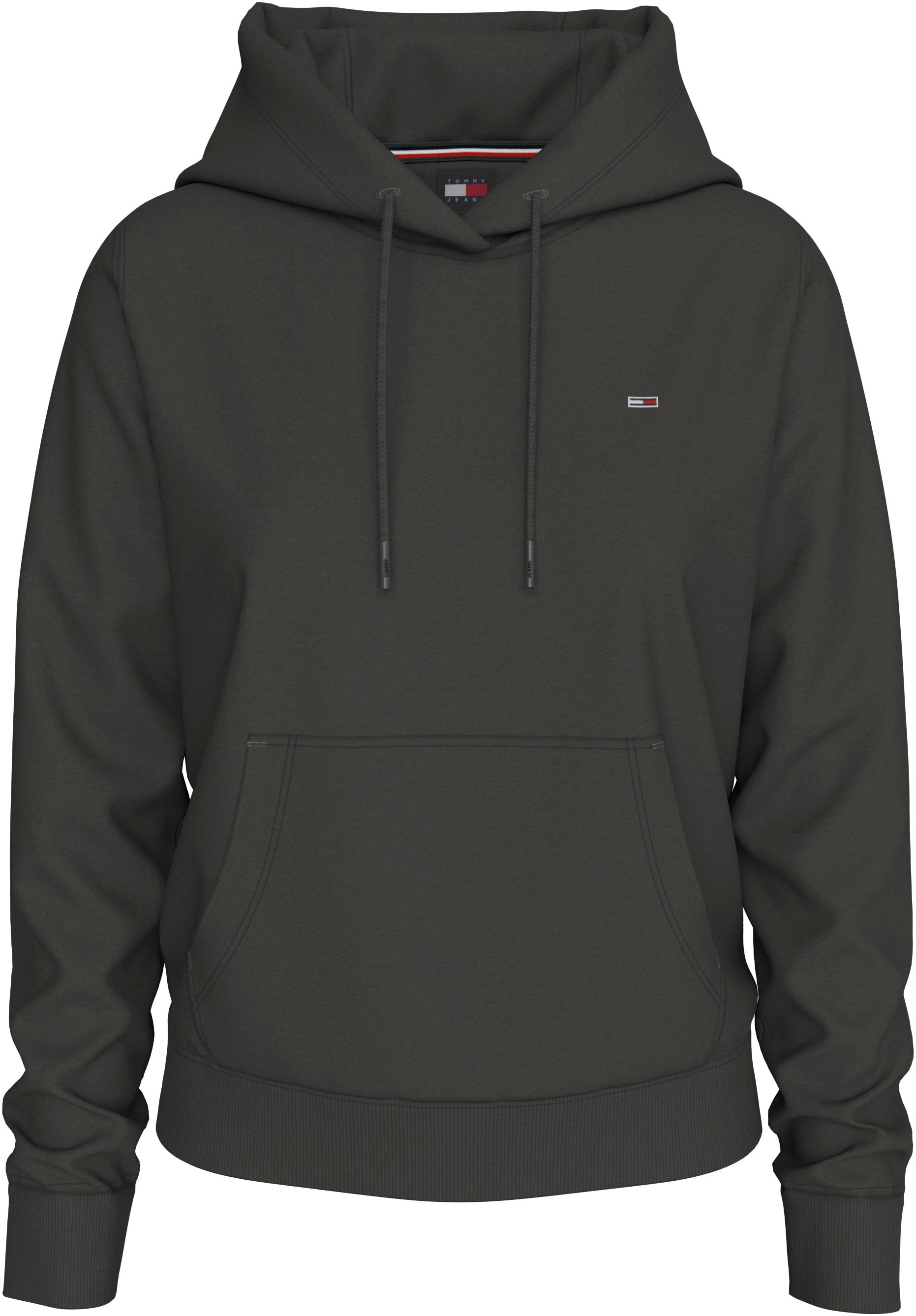 Tommy Jeans Kapuzensweatshirt »TJW REG S FLAG HOODIE«, Kapuze mit Kordelm, Kängurutasche, Tommy Jeans Logo-Flag