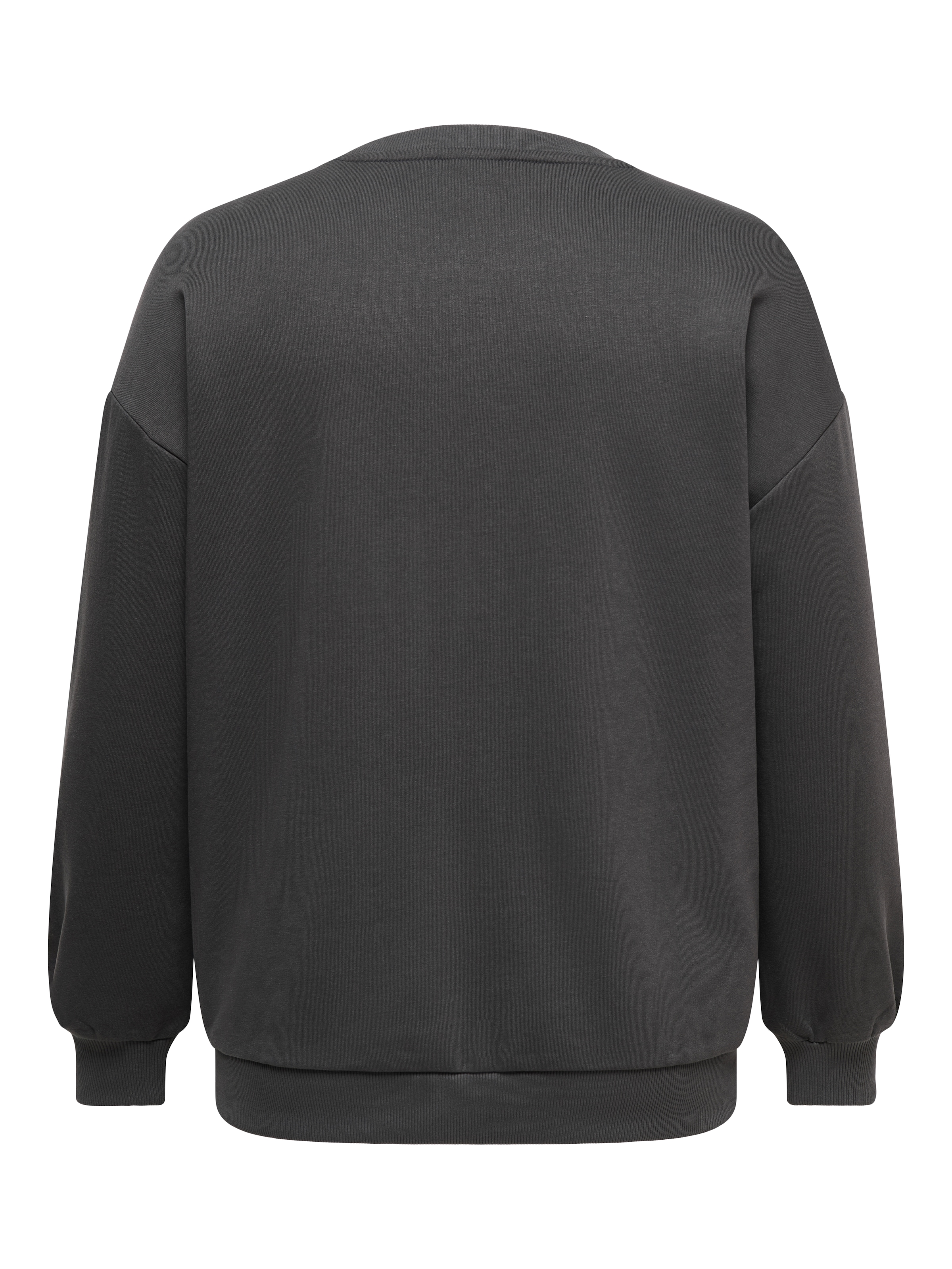 ONLY CARMAKOMA Sweatshirt »CARTAMMIE L/S LEO PRINT O-NECK SWT JRS«, Baumwollmischung
