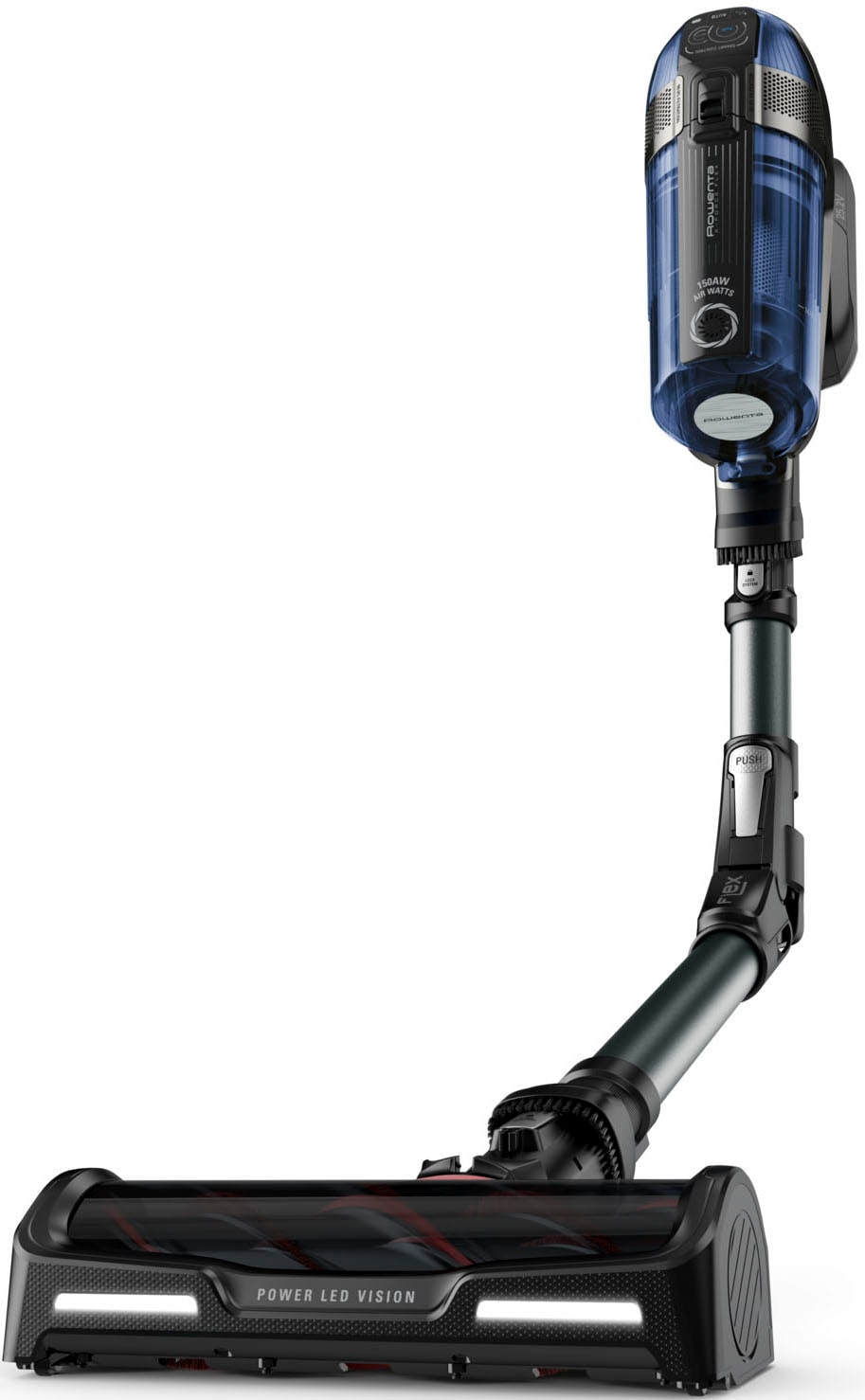 Rowenta Akku-Hand-und Stielstaubsauger »X-Force Flex 12.60 Aqua, Saugen und Wischen, automatischer Modus«, leistungsstark, Aqua Düse, hohes Fassungsvermögen, Flex-Gelenk, RH98C8