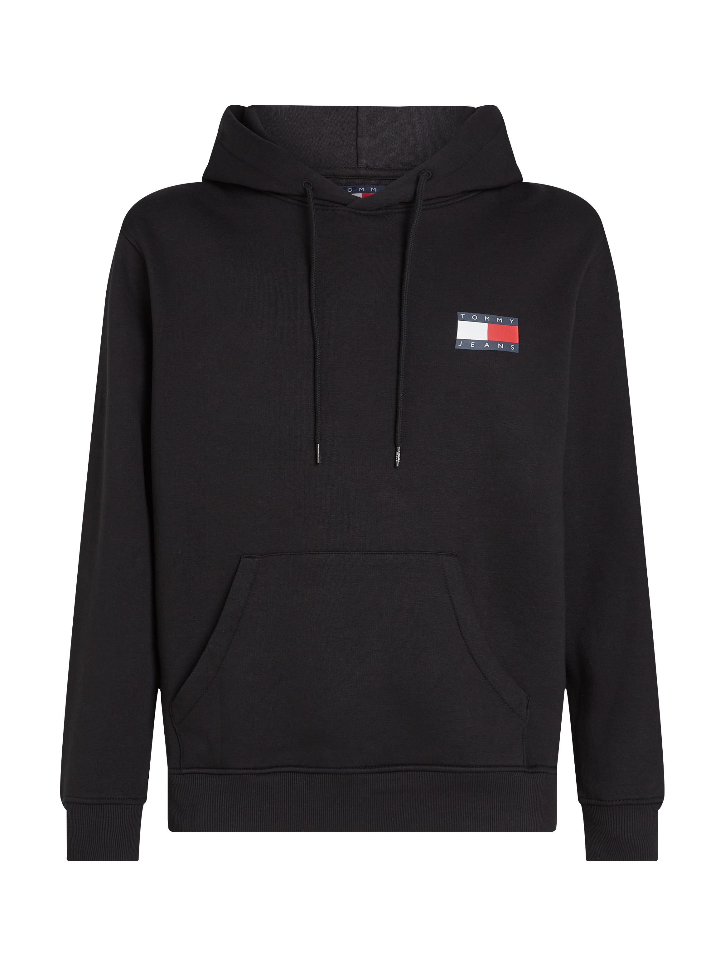Tommy Jeans Sweatshirt »TJM REG ESSENTIAL FLAG HOOD EXT«, mit bedruckten Markenlogo auf Brusthöhe