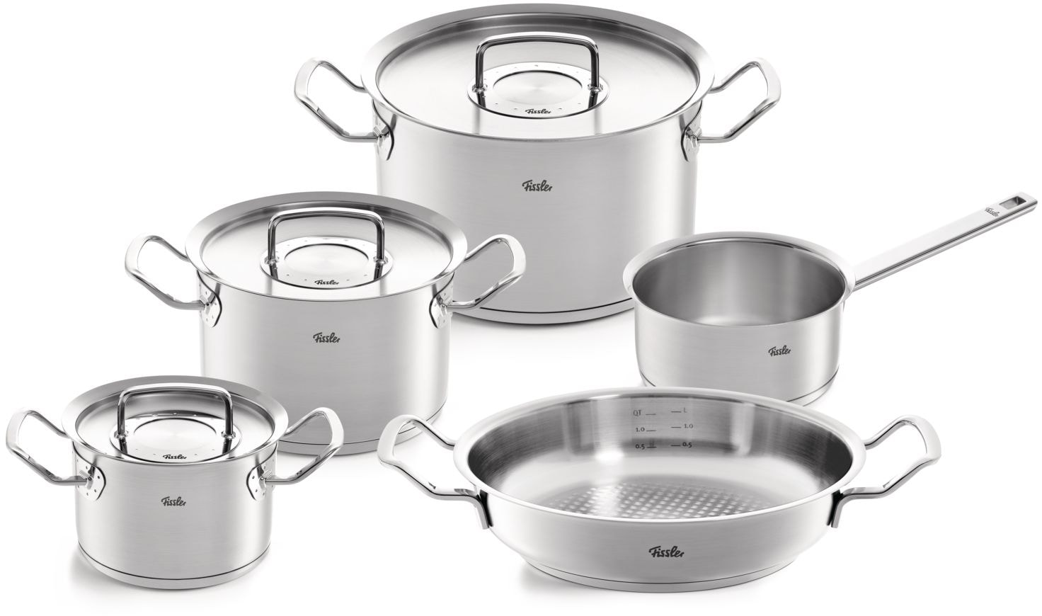 FISSLER Original-Profi Collection Ensemble de 5 pièces Poêlon