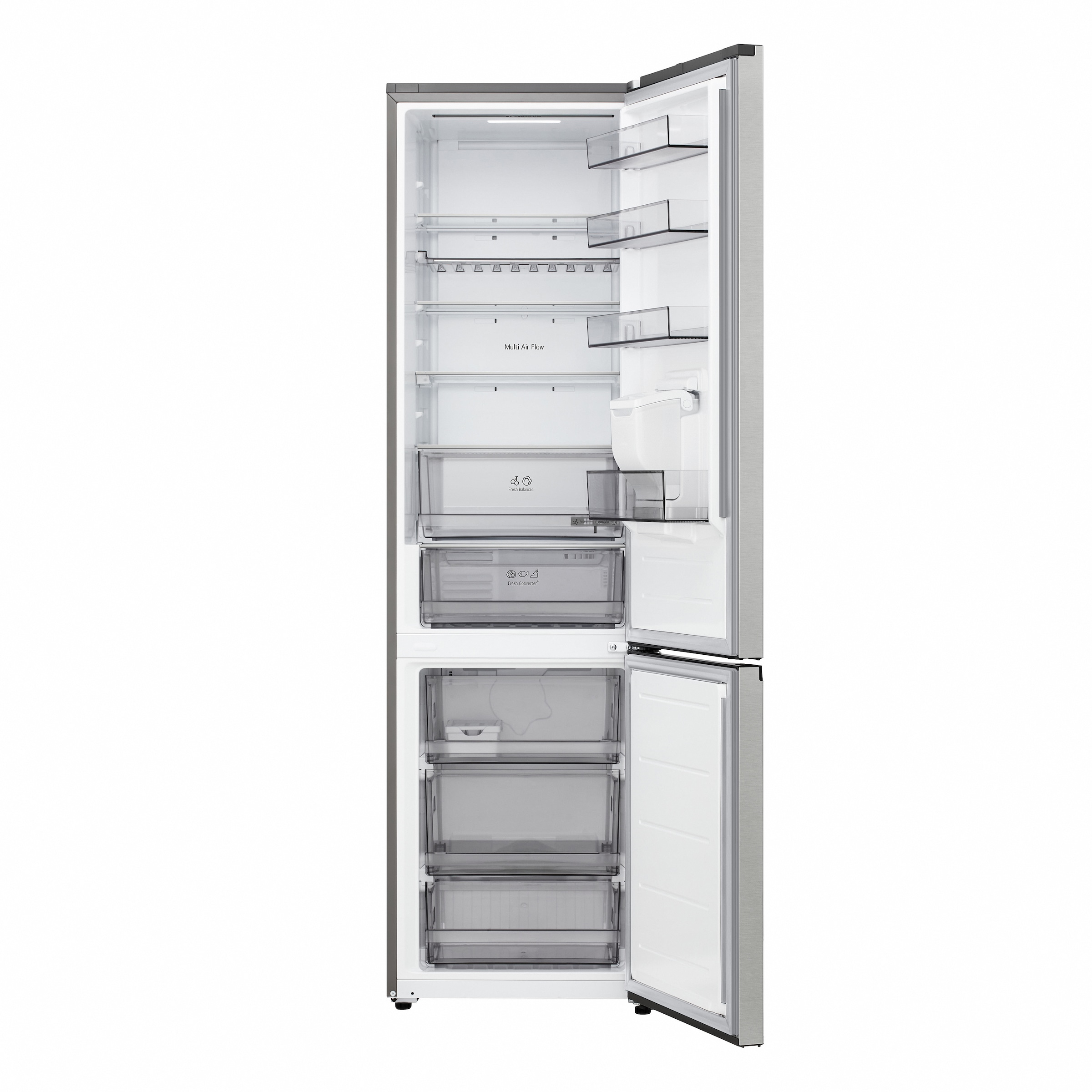 LG Kühl-/Gefrierkombination Serie 3 »GBFS322CPY« 203 cm hoch 59,7 cm breit mit Wasserspender und echter 0°-Zone