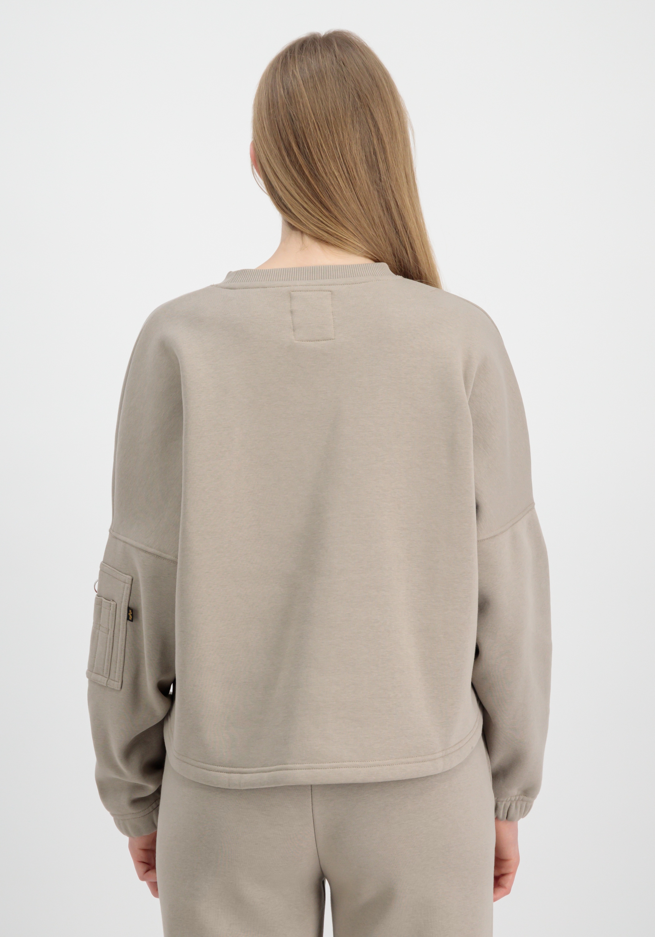 Alpha Industries Sweater »Alpha Industries Women - Sweatshirts X-Fit Label OS Sweater«