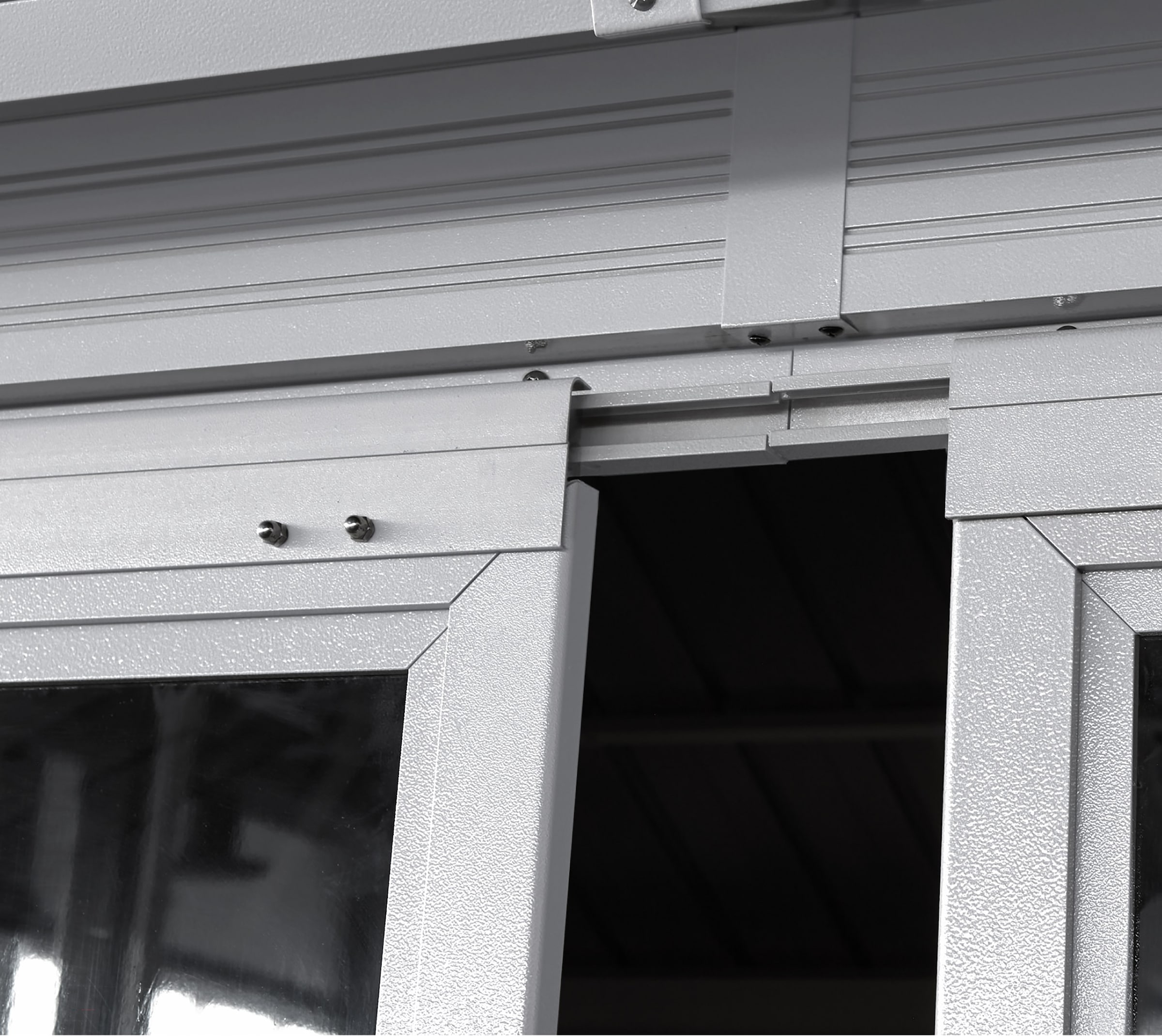 Sojag Pavillon »Olan 1017 Grau -Schwarz« 310x529,5x291cm