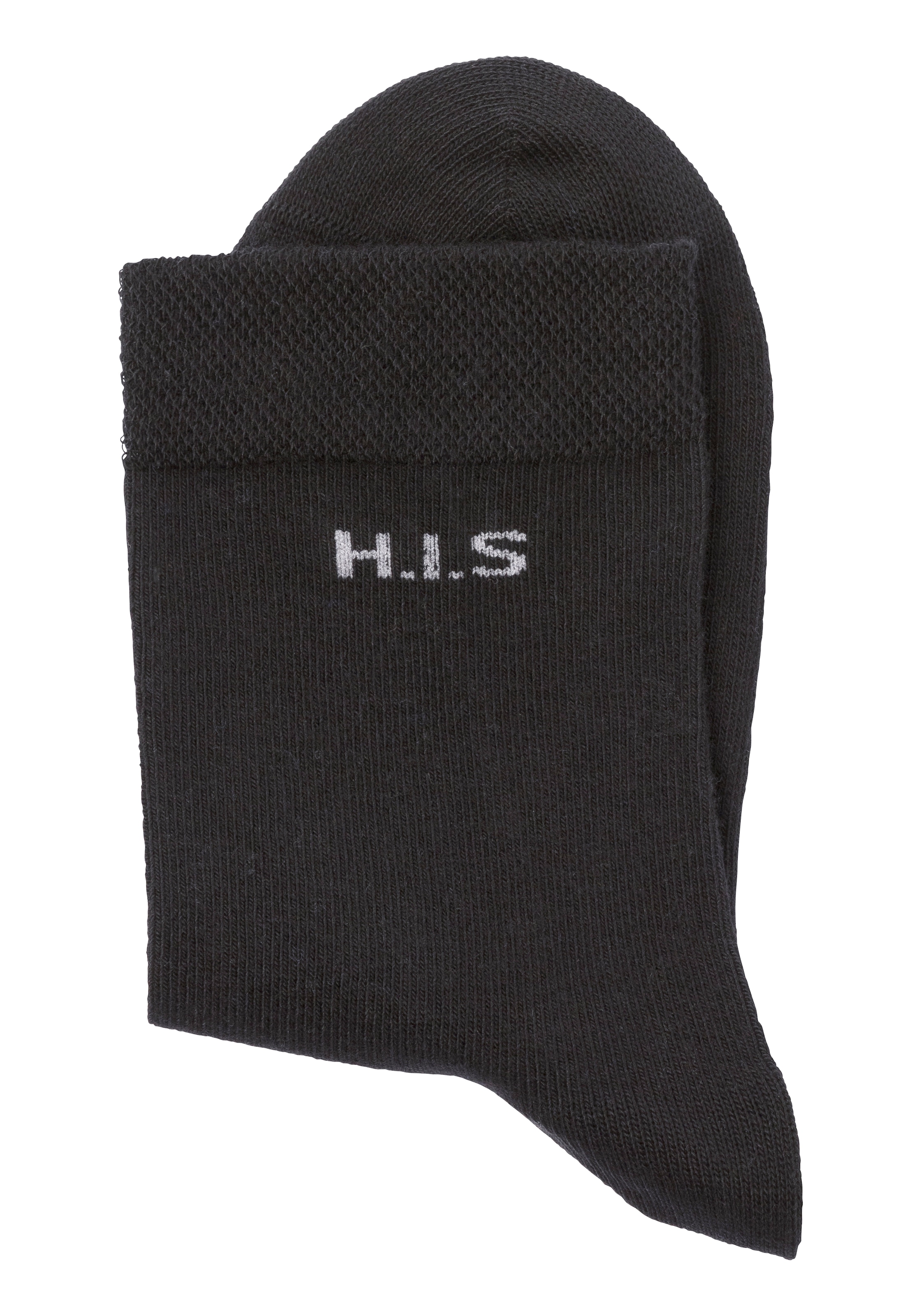 H.I.S Socken, (Packung, 4 Paar), ohne einschneidendes Bündchen