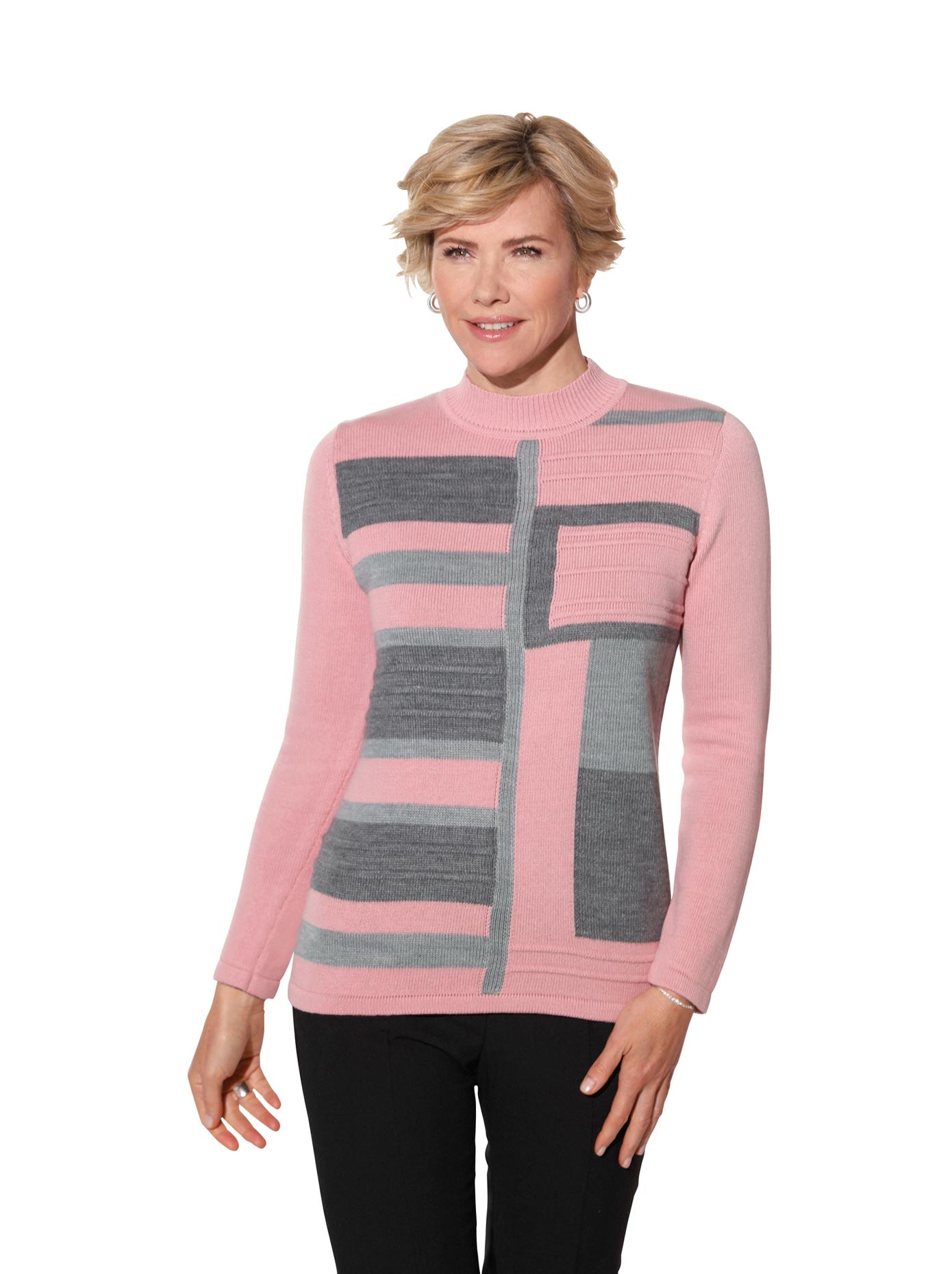 Classic Stehkragenpullover »Pullover«