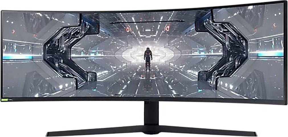Samsung Curved-Gaming-LED-Monitor »Odyssey G9 C49G94TSSP«, 124 cm/49 Zoll, 5120 x 1440 px, DQHD, 1 ms Reaktionszeit, 240 Hz
