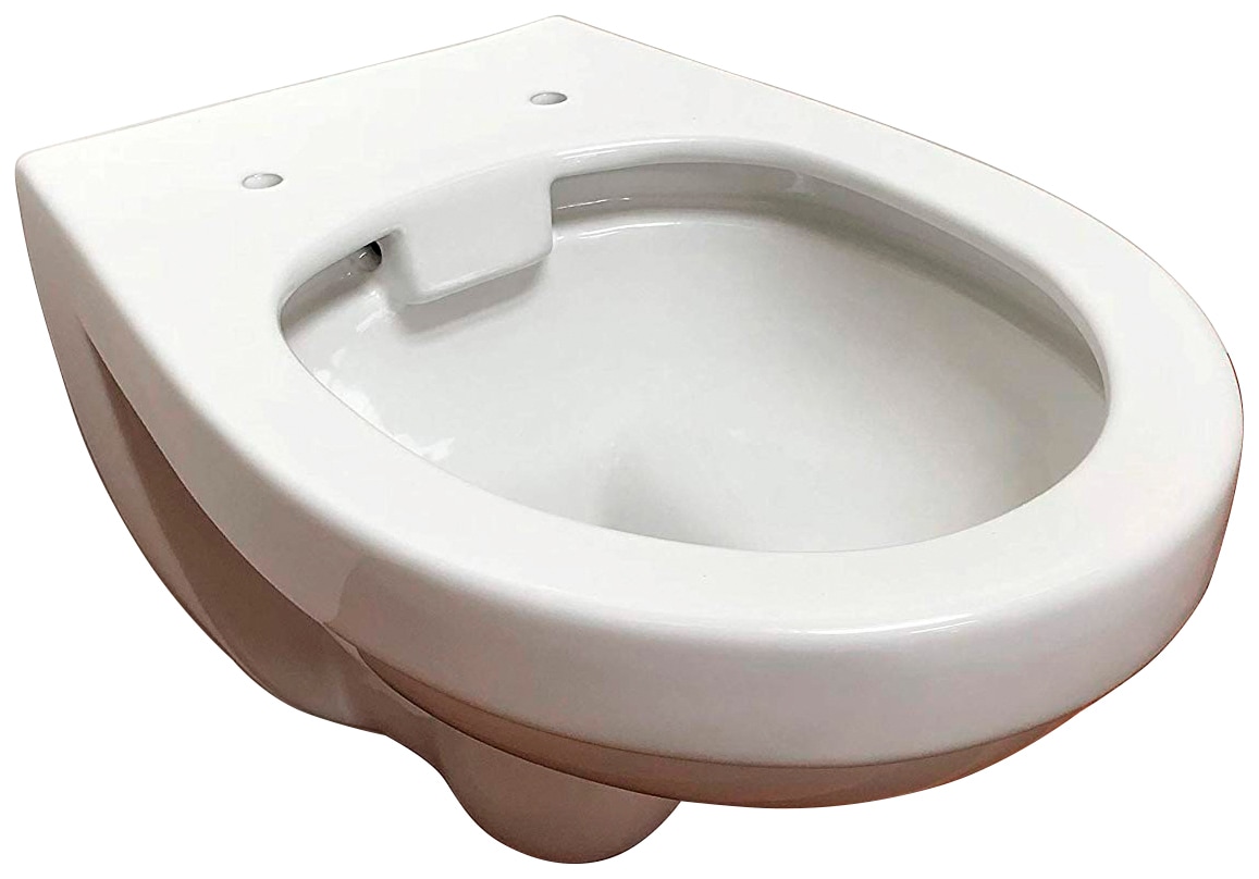 Tiefspül-WC, spülrandlos, inkl. Schallschutzmatte