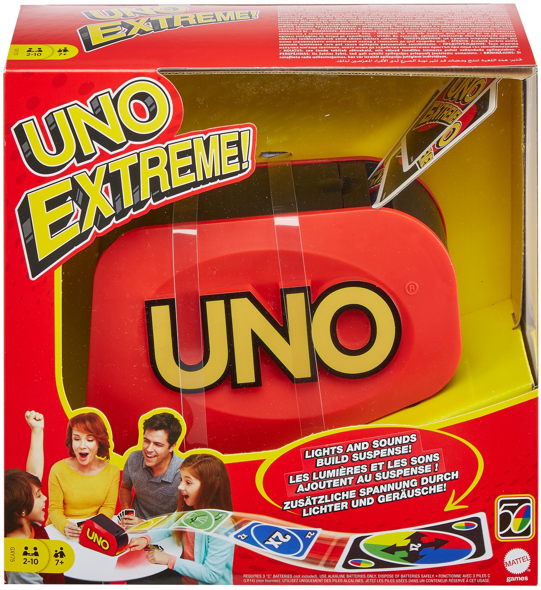 Mattel games Spiel »UNO Extreme«, mit Soundfunktion