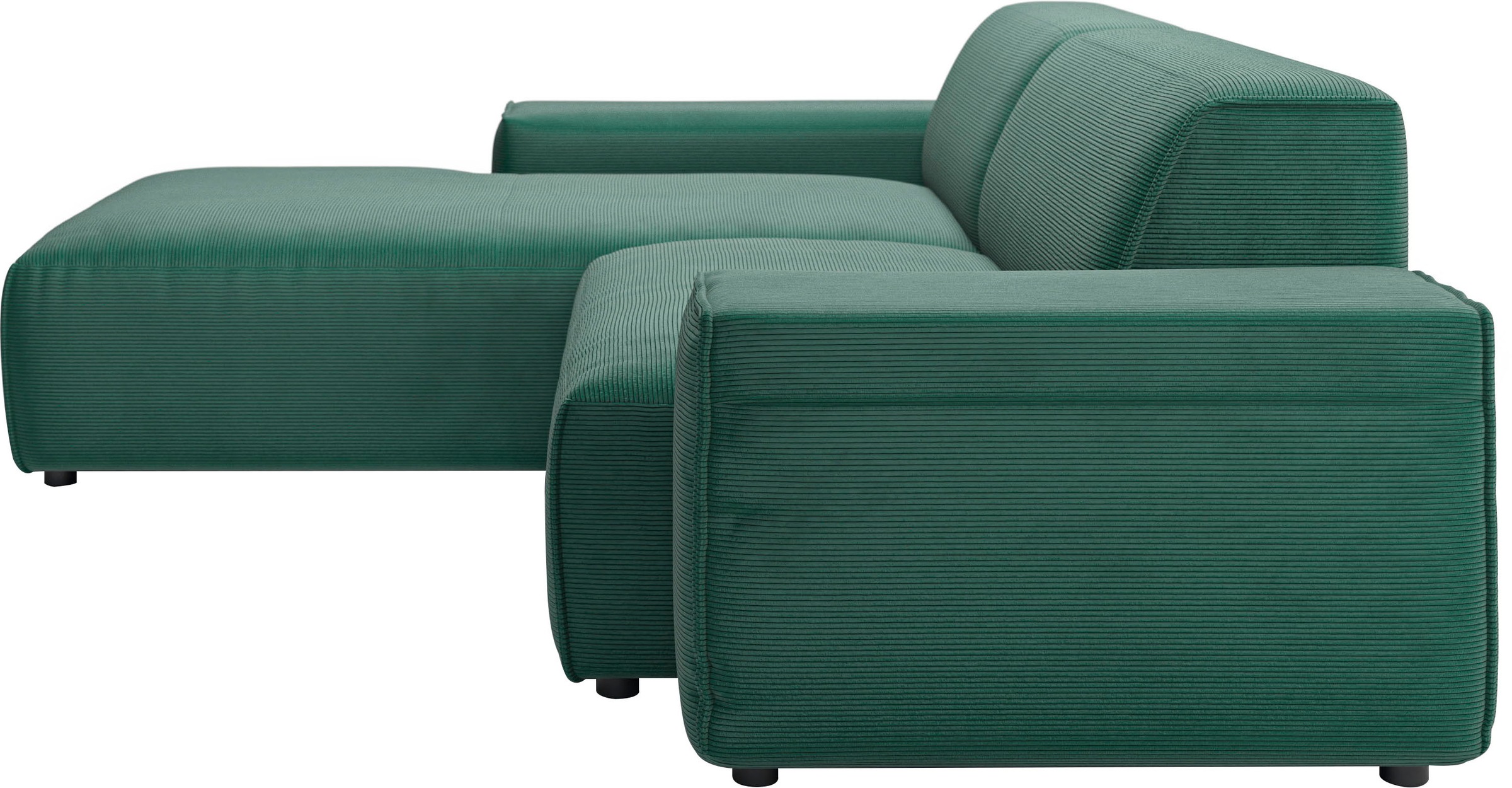 andas Ecksofa »Glimminge L-Form auch in Breitcord, Feincord + Easy care-Bezug,«, Breite 234, Zierkissen