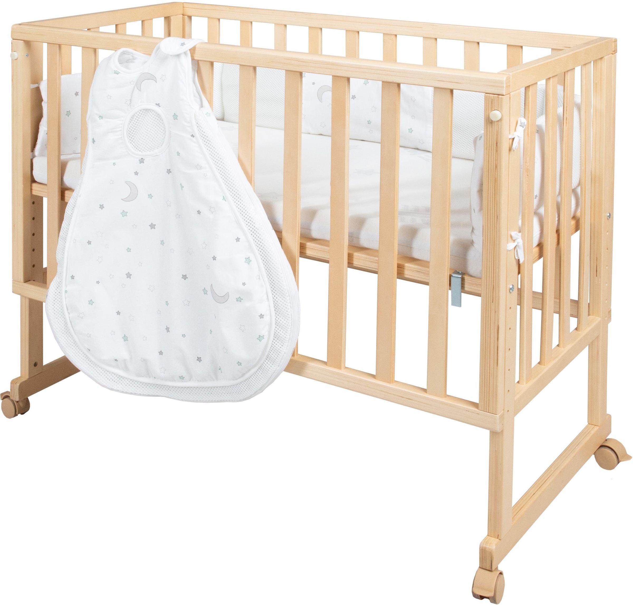 roba® tlg.) bei 3-in-1 asleep® Stubenbett natur«, »safe ♕ Sternenzauber, (4