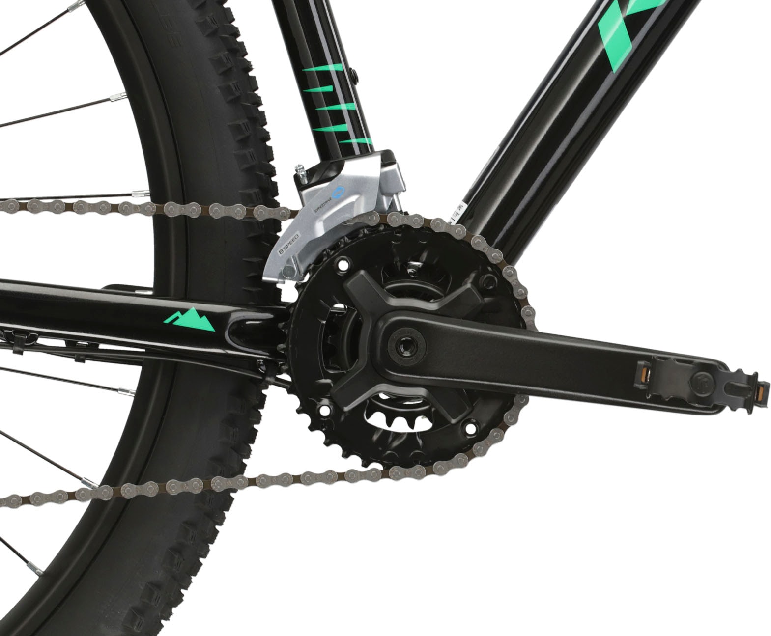 Kross Mountainbike »Hardtail Level 1.0«, 16 Gang, Shimano, ACERA M3020 Schaltwerk, Kettenschaltung