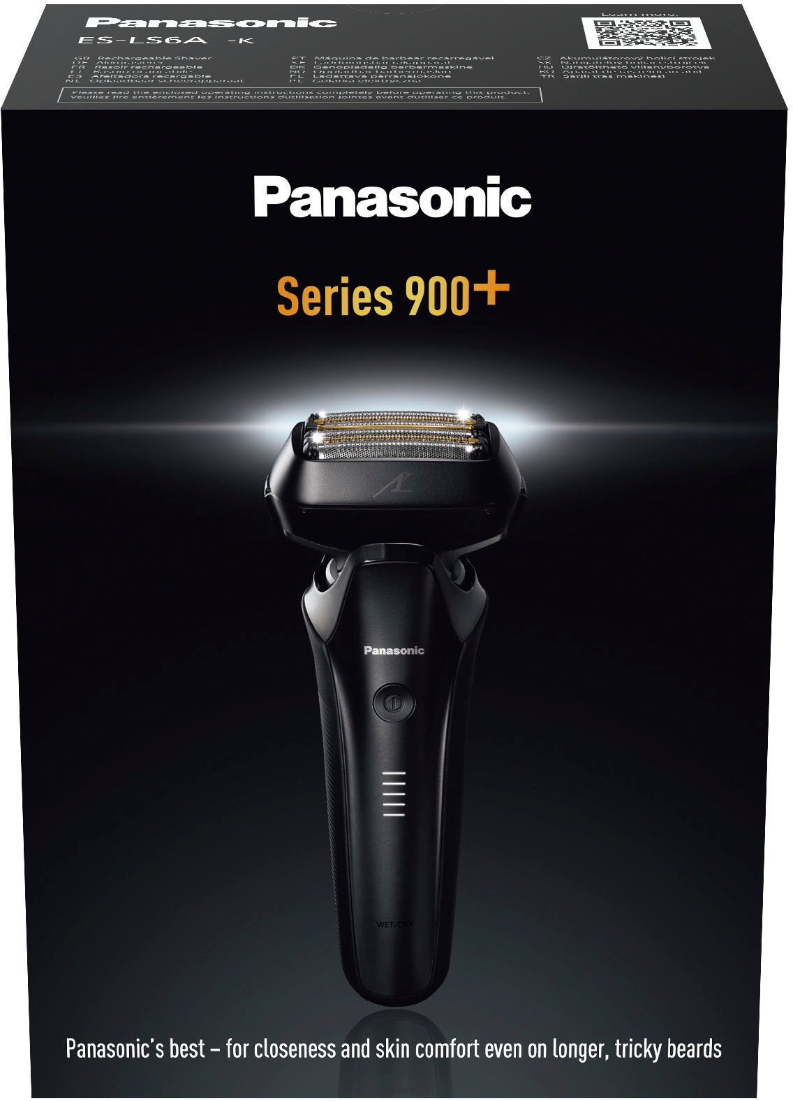 Panasonic Elektrorasierer »Series 900+ mit XXL Premium 3 ES-LS6A-K803«, Jahren Rasierer Garantie Langhaartrimmer