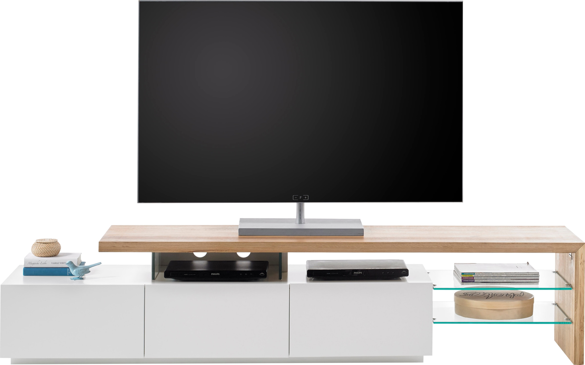 MCA furniture Lowboard »Alimos«, für TV bis 84 Zoll geeignet