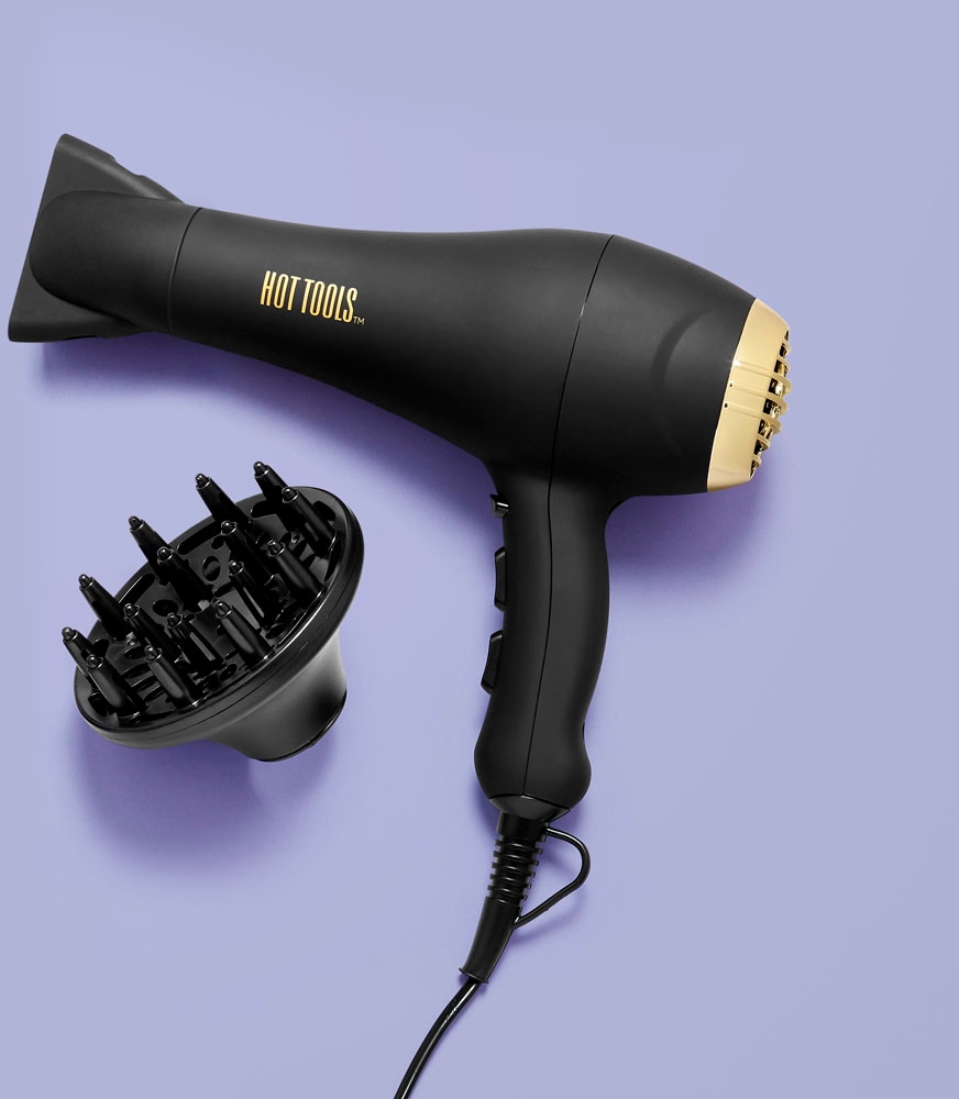 HOT TOOLS Ionic-Haartrockner »PRO SIGNATURE HTDR5581UKE«, 2000 W, 2 Aufsätze, Salon Haartrockner mit Ionic Technology und Diffusor