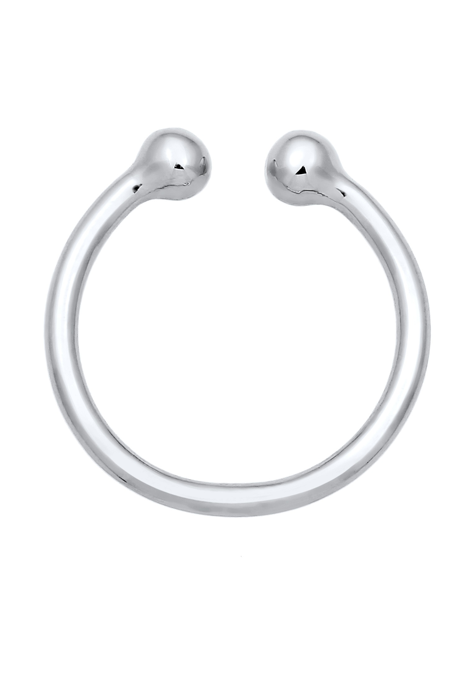 Elli Silberring »Ring Kugeln Minimal Offen Verstellbar 925 Sterling Silber«