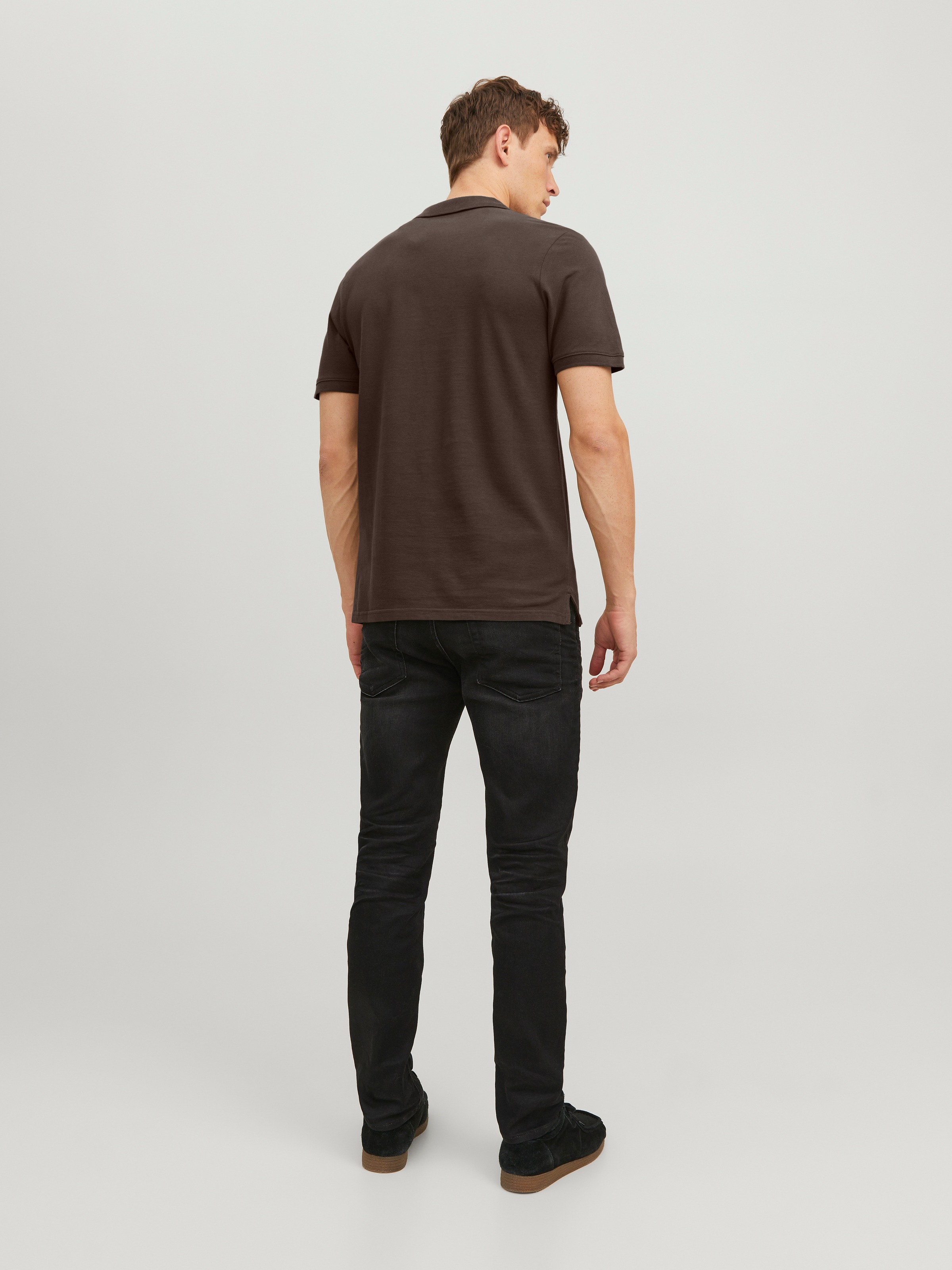 Jack & Jones Poloshirt »JJEBASIC POLO SS NOOS«, mit Logo Stickerei