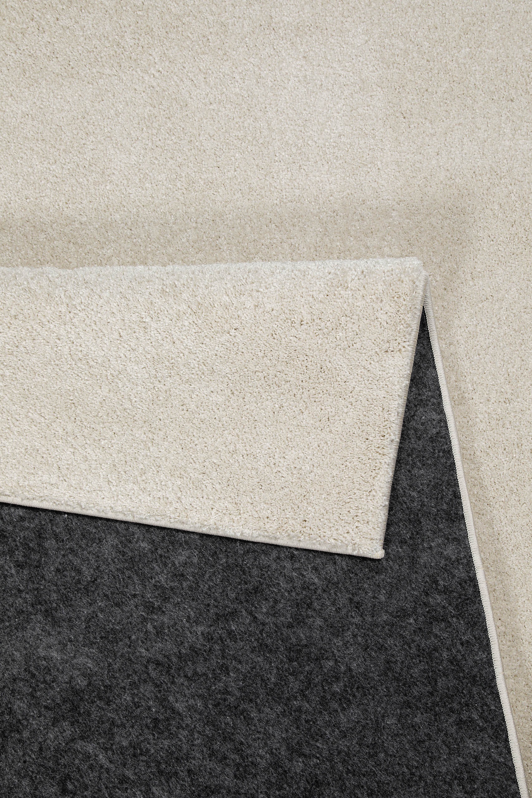 Wecon home Teppich »Wogh« quadratisch 25 mm Höhe Kurzflor, maschinell gewebt, robust, Wohn- & Schlafzimmer, einfarbig