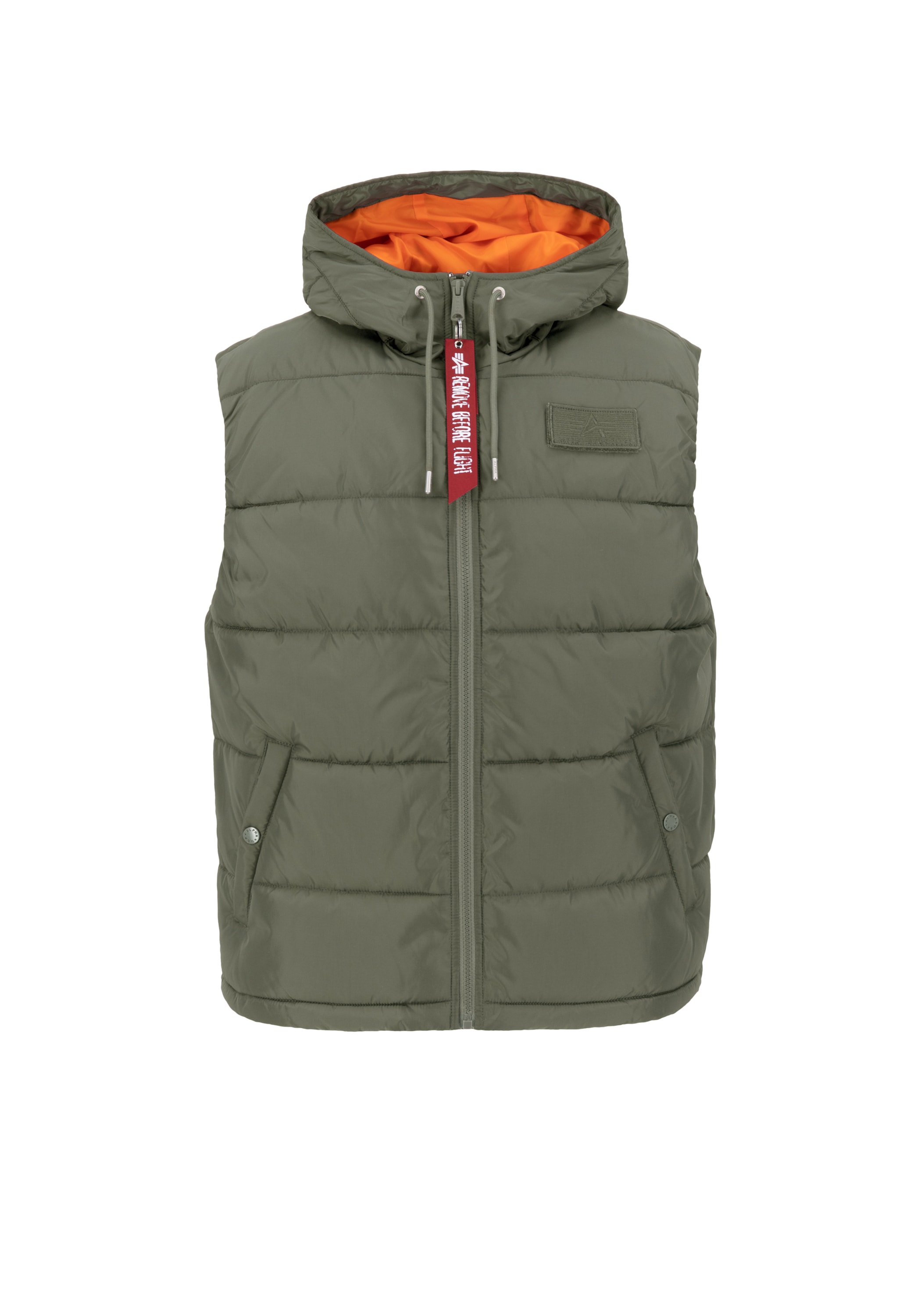 Blouson »Alpha Industries Men - Vests Hooded Puffer Vest FD«