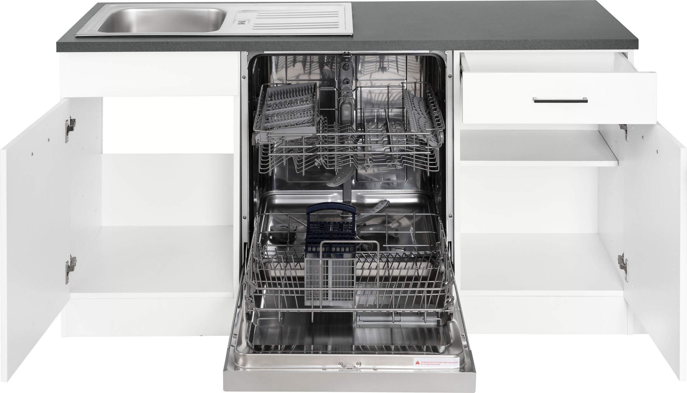 KOCHSTATION Winkelküche »KS-Trier« ohne E-Geräte, Stellbreite 220/270 cm