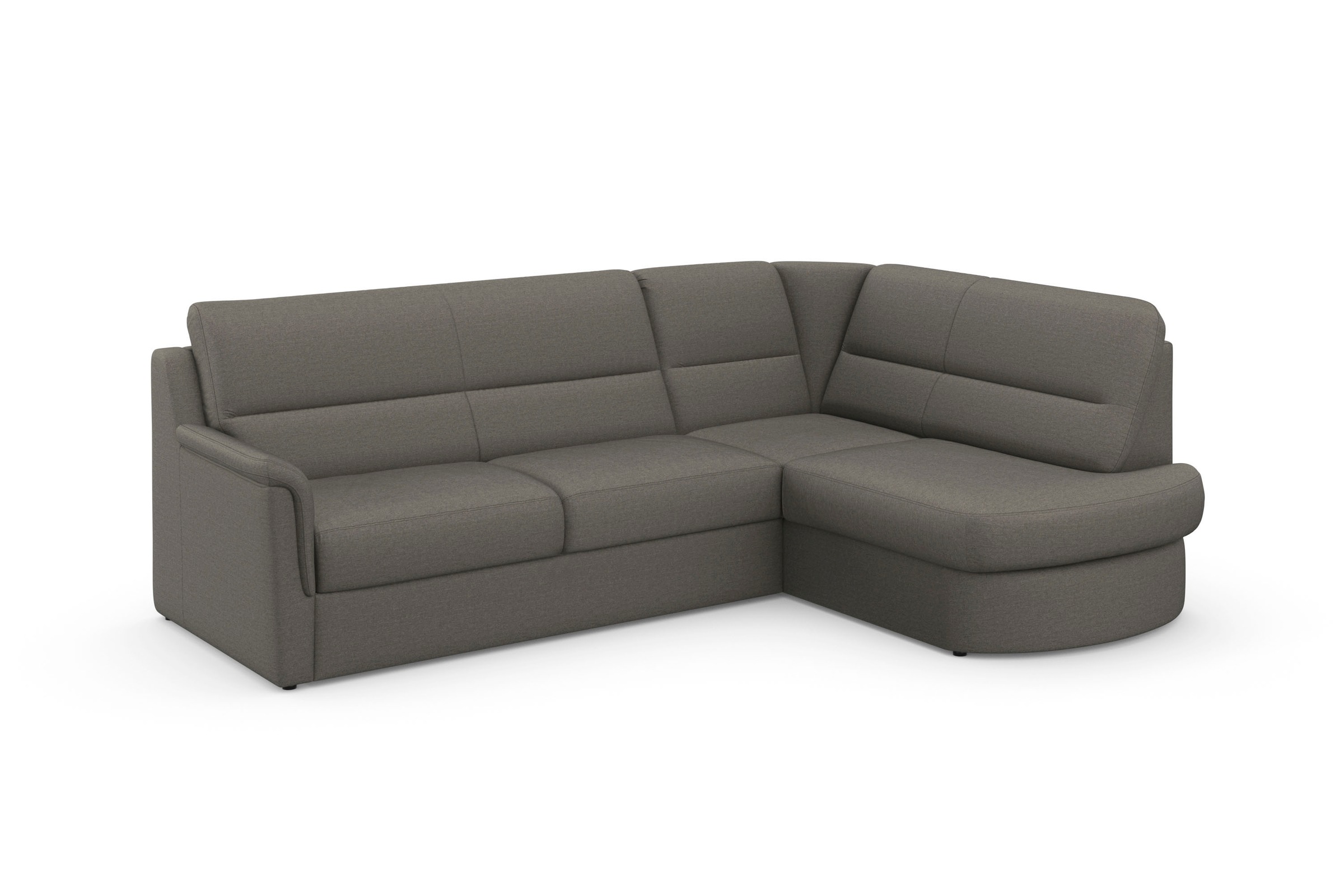 sit&more Ecksofa »Panini L-Form«, wahlweise mit Vorziehsitz und Bettkasten
