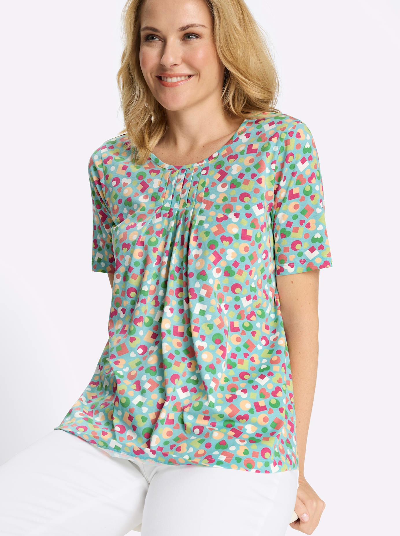 Classic Basics Kurzarmshirt »Longshirt«, 1 tlg.
