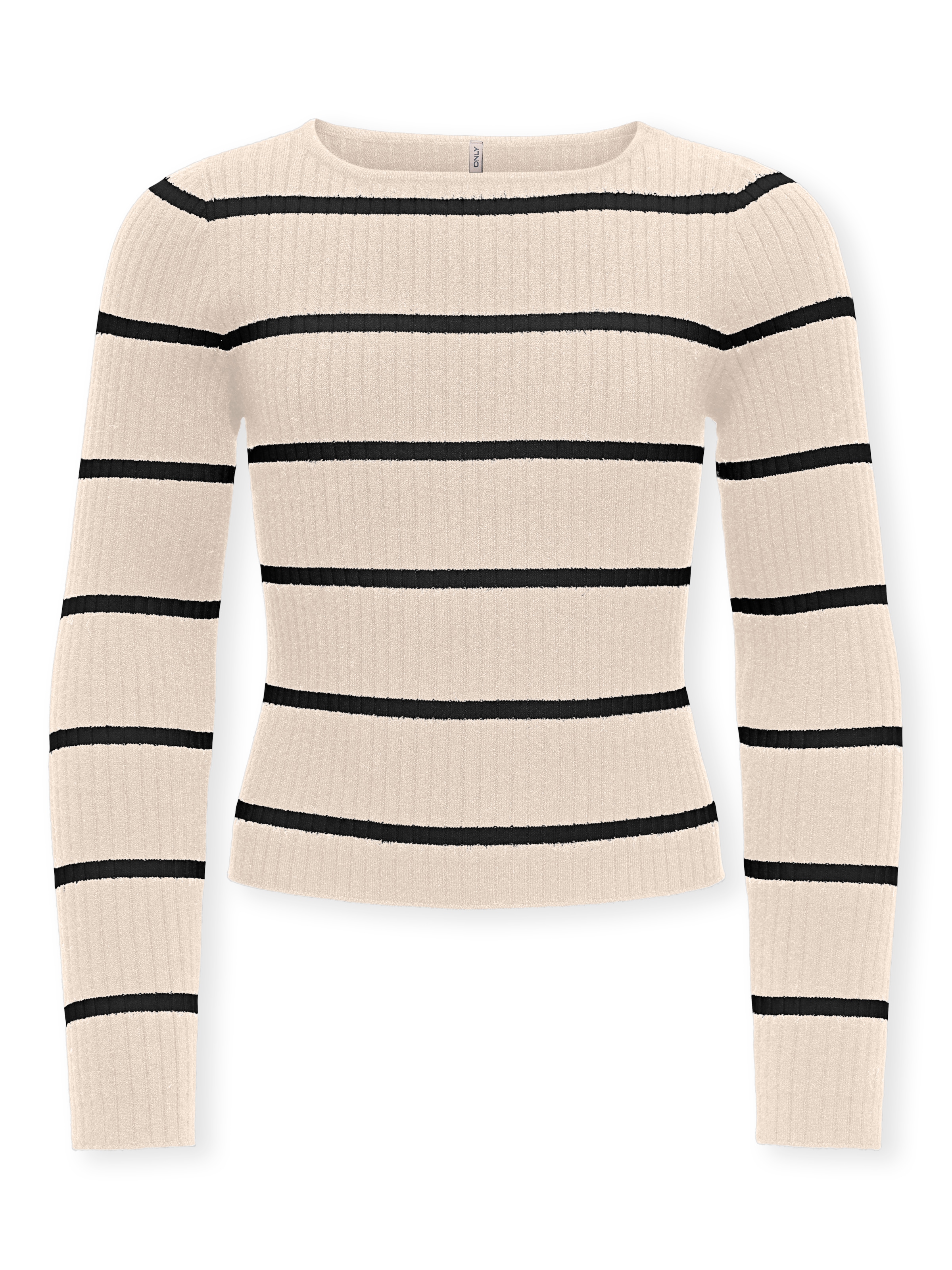 KIDS ONLY Strickpullover »KOGIBI LS RIB BOATNECK CP KNT« Viskosemischung, regular fit