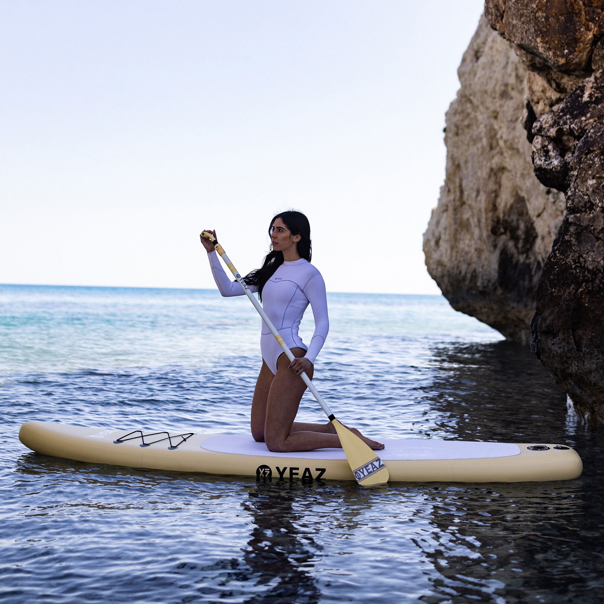 YEAZ Inflatable SUP-Board »SUP Board und Kit LE CLUB - EXOTRACE - SET«