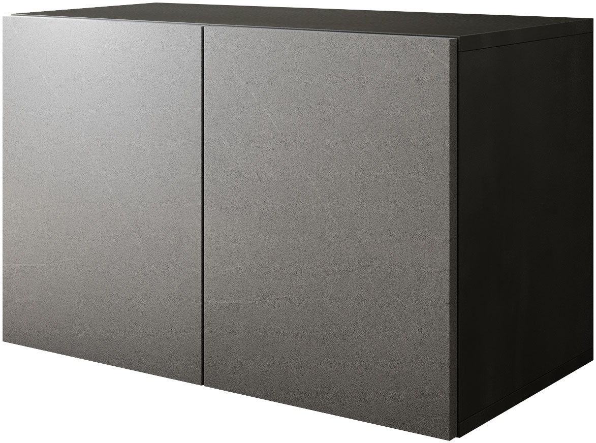 OTTO home, Schuhschrank »Pratiko Breite 63 cm, Höhe 42 cm, Garderobenbank, « Flurbank, Schuhbank, mit Stauraum, Gusseisenfarben (Ghisa)/Steinfarben (