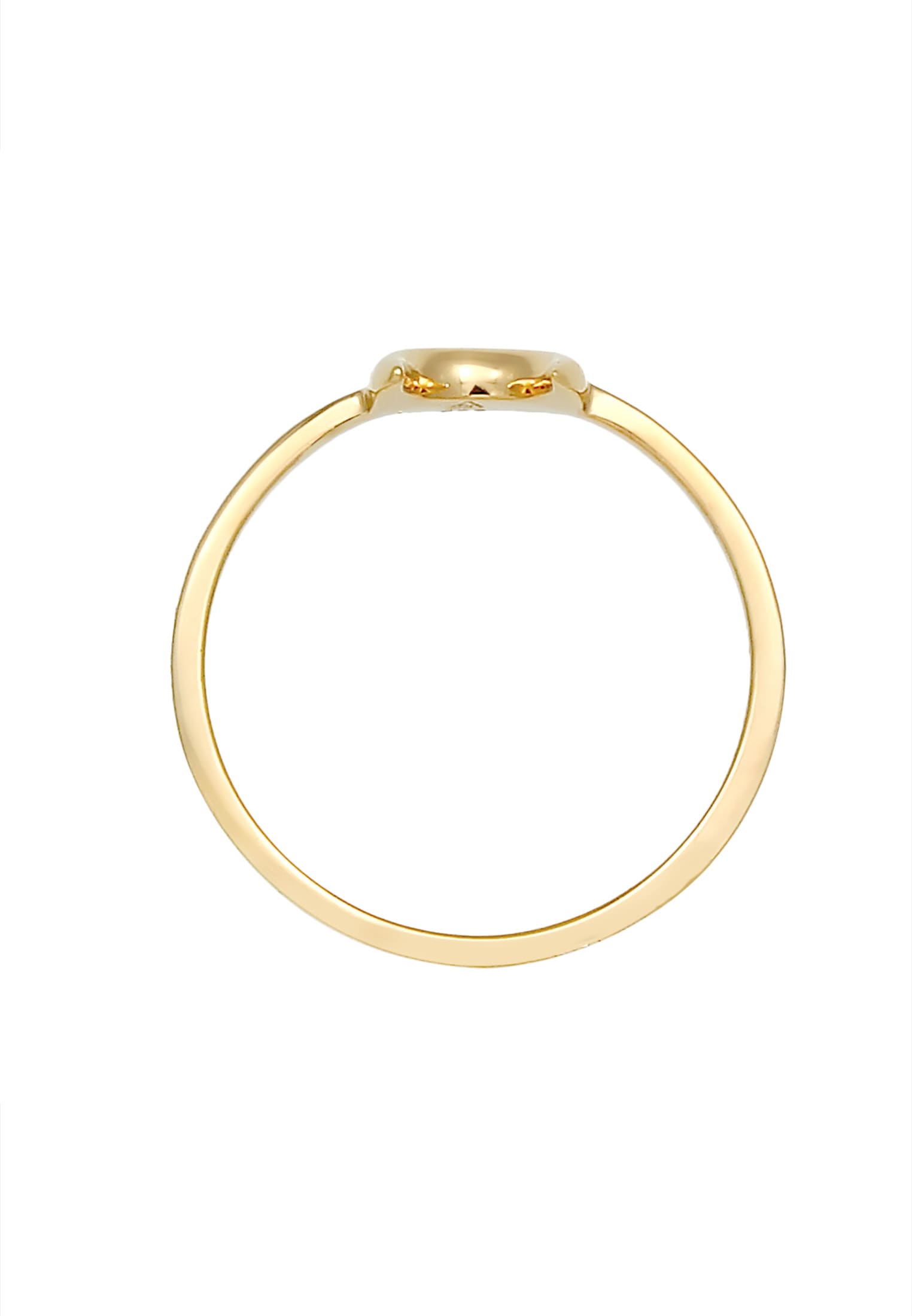 Elli Fingerring »Ring Halbmond Mond Astro Basic 925 Silber«