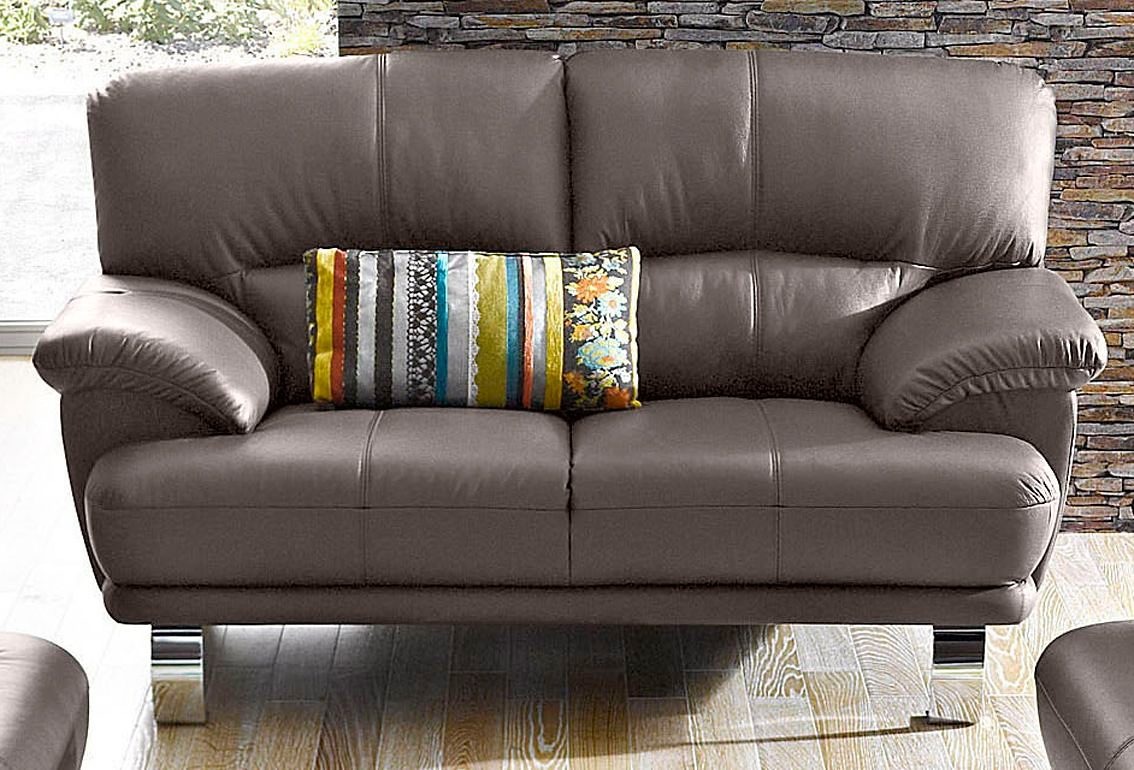 TRENDMANUFAKTUR 2-Sitzer »Cecillia, in italienischem Design, bequem«, hochwertige Verarbeitungsdetails