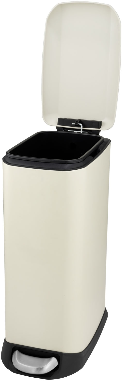 WENKO Mülleimer »Modell Design« 1 Behälter Abfalleimer mit Absenkautomatik und herausnehmbarem Einsatz