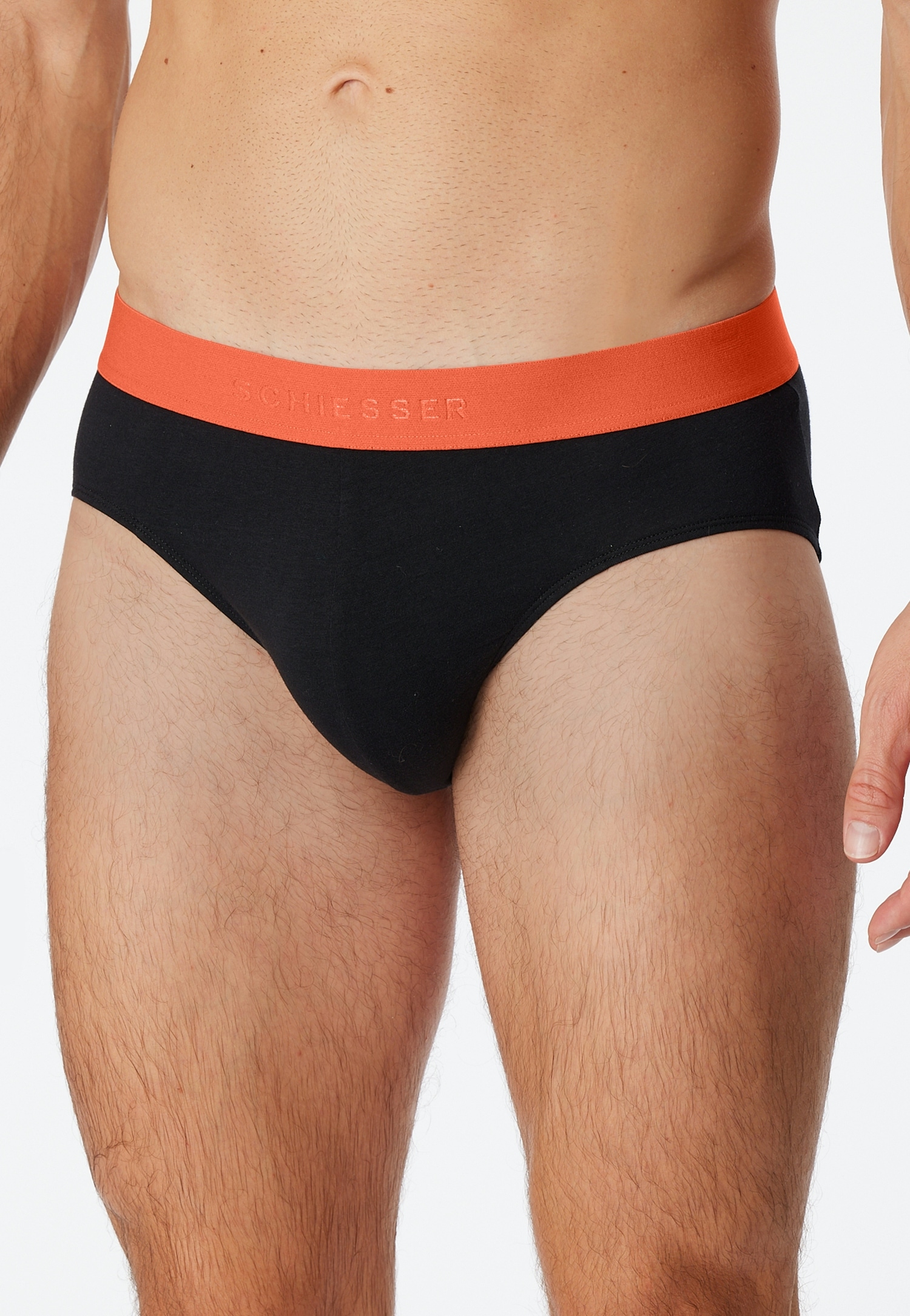 Schiesser Rioslip »95/5 Multipacks«, (3er Pack), mit sportlichem Logo-Webgummibund